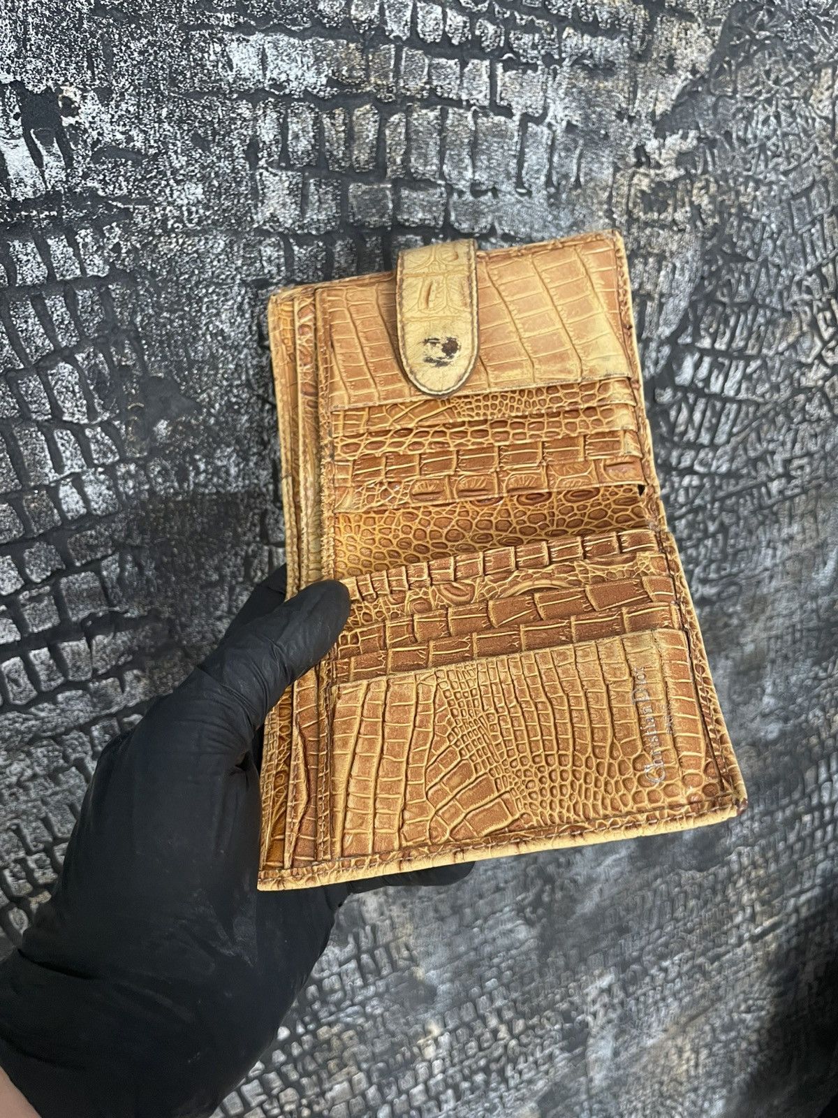Dior Christian Dior Vintage Wallet Leather Size ONE SIZE - 22 Thumbnail