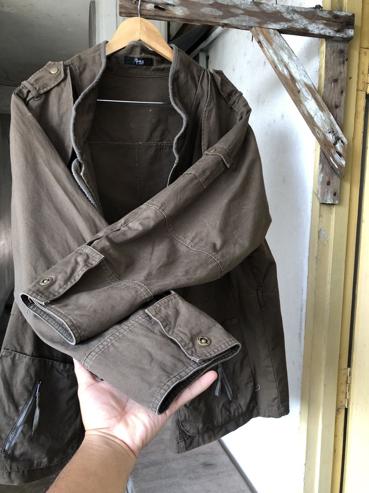 Japanese Brand Nice Design🔥 Smile Land Baggy Vintage Style Jacket Size US XXL / EU 58 / 5 - 7 Thumbnail