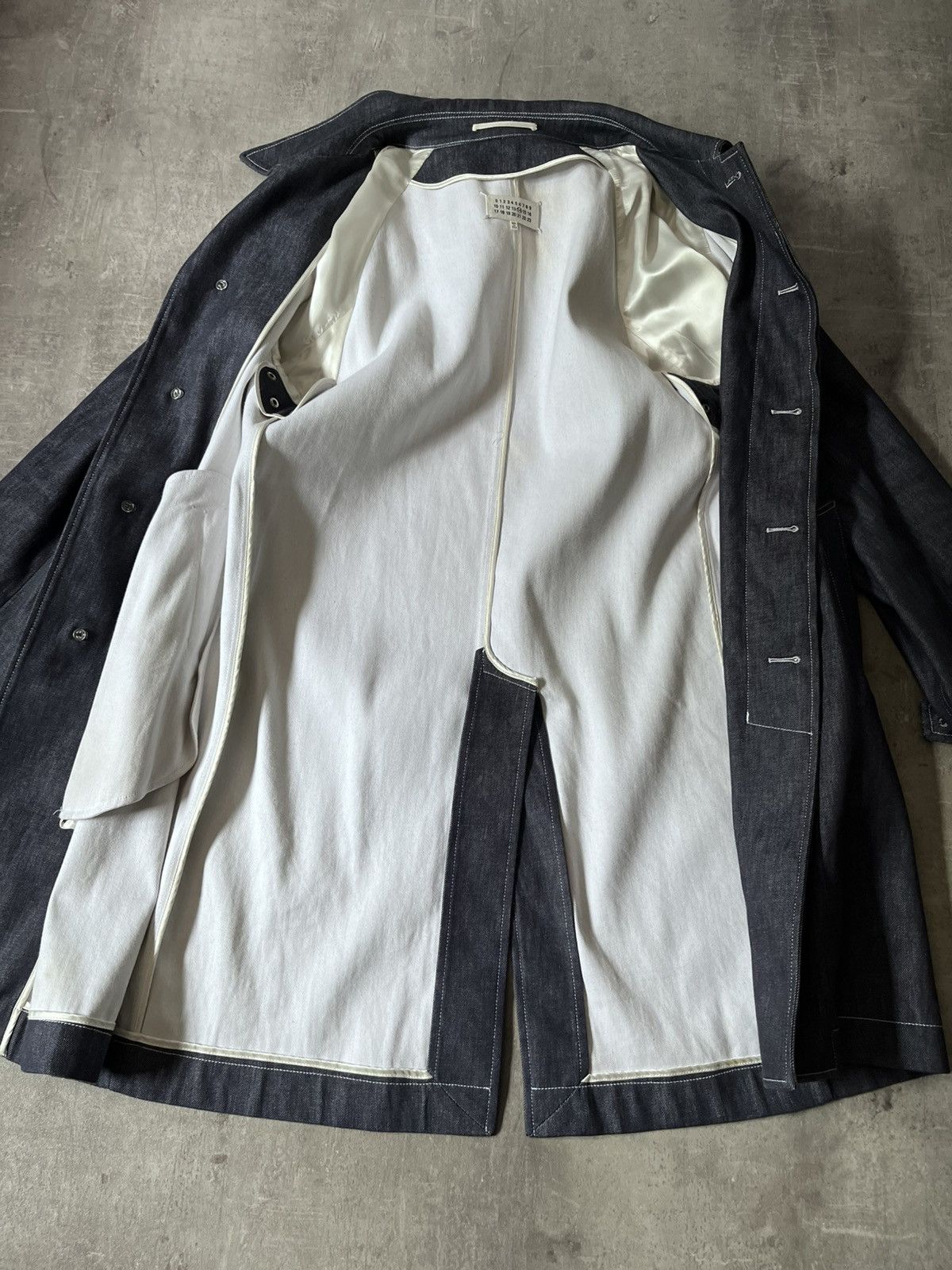 Maison Margiela Maison Margiela A/W 2018 denim coat navy Size US M / EU 48-50 / 2 - 11 Thumbnail