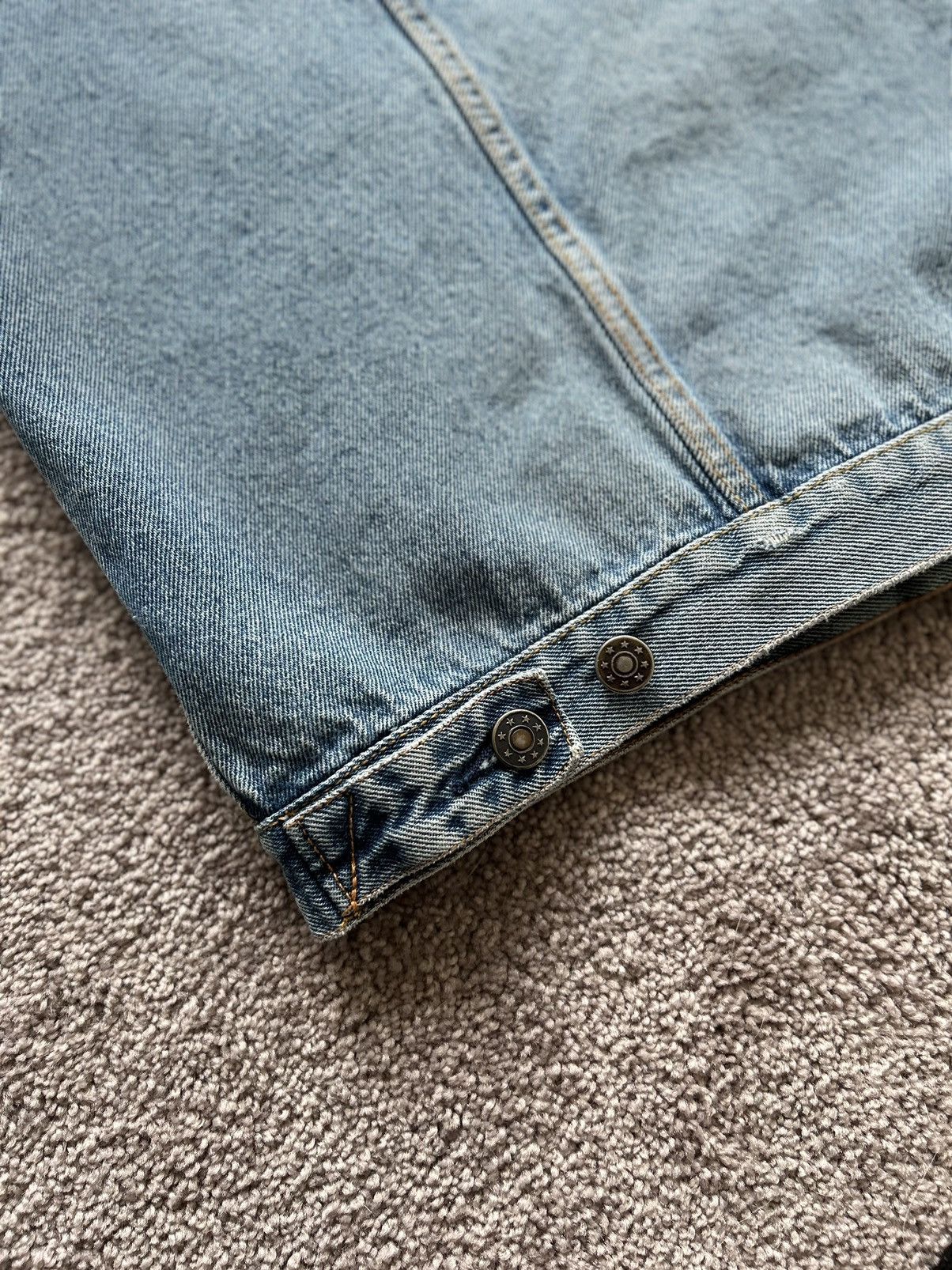 Japanese Brand × Vintage Vintage Denim Jean Jacket Vest Size US XL / EU 56 / 4 - 7 Thumbnail