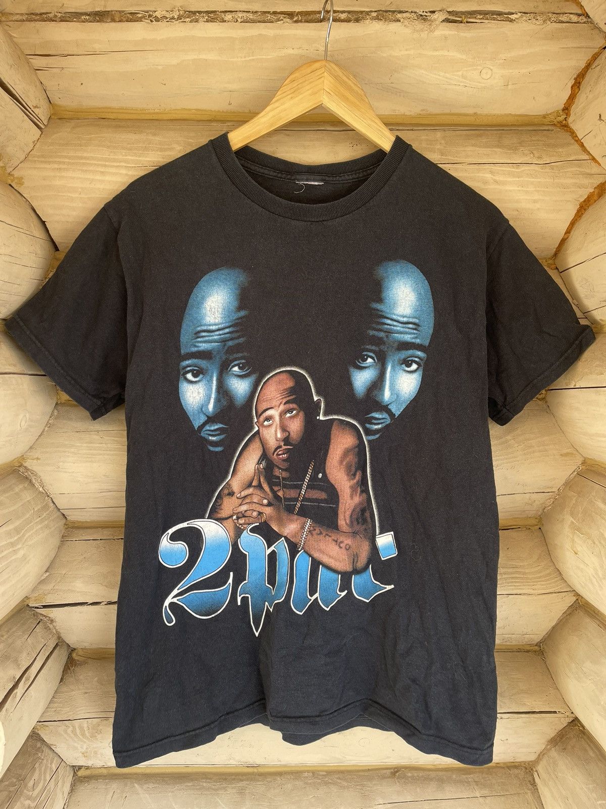 Rap Tees × Vintage Y2K Vintage Tupac 2pac R.I.P Memory t-shirt tee Size US M / EU 48-50 / 2 - 2 Thumbnail