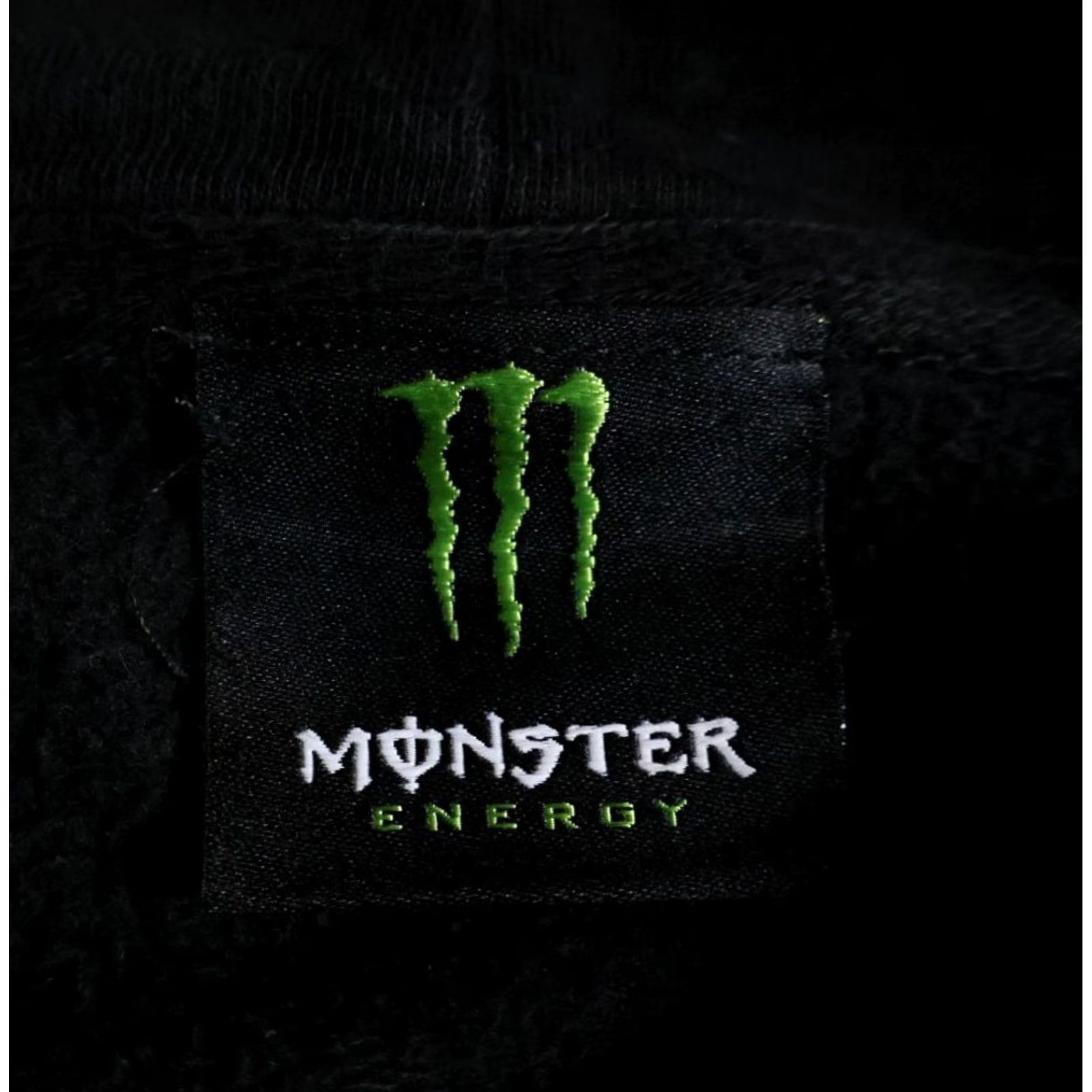 Vintage Monster Energy Hoodie Men's XL Black Pullover Crew Neck Drawstring Graphic Print Logo Sweatshirt Official Size US XL / EU 56 / 4 - 3 Thumbnail