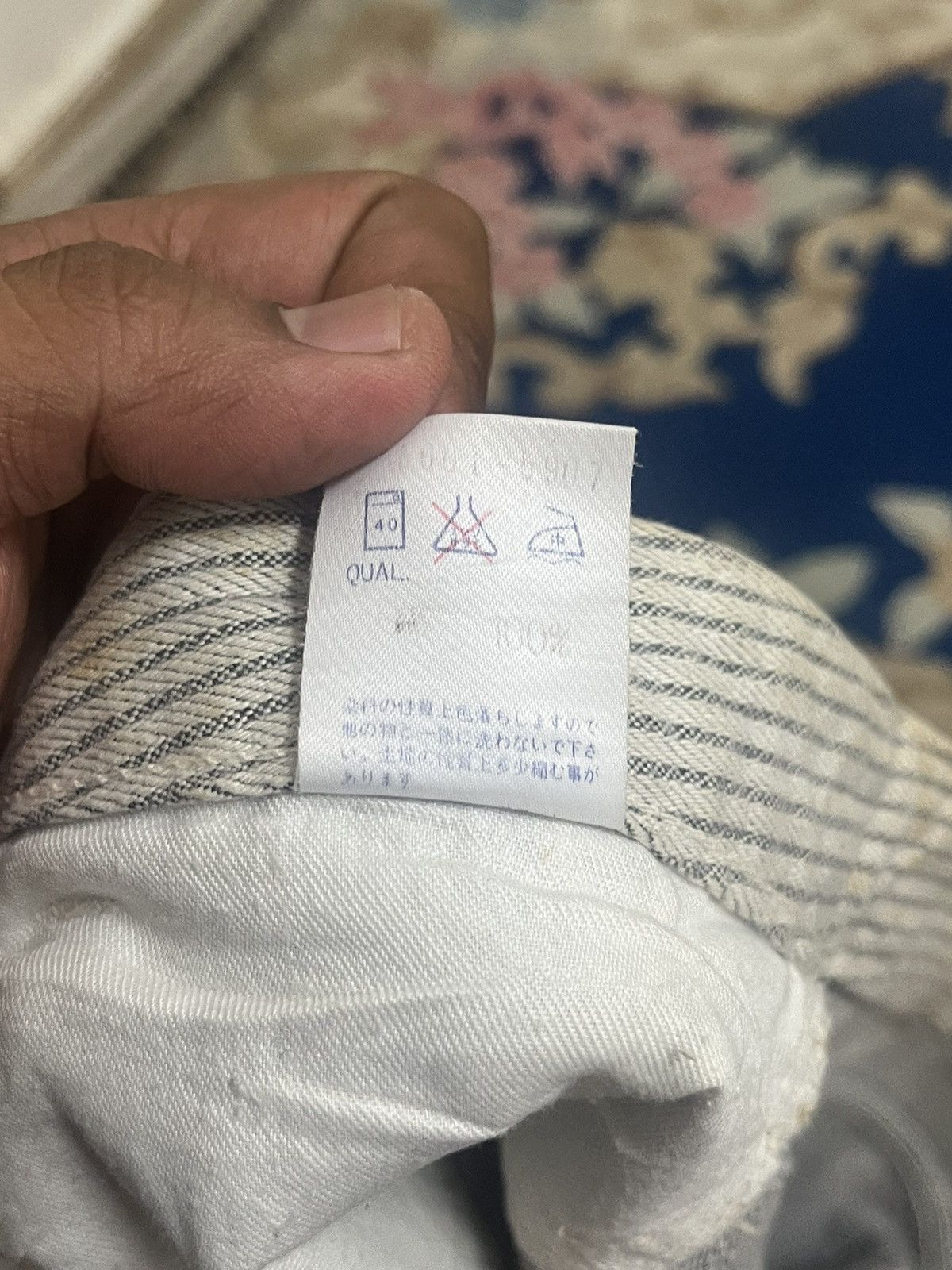 Edwin × Japanese Brand Edwin Hickory Stripe Denim Size US 30 / EU 46 - 10 Thumbnail