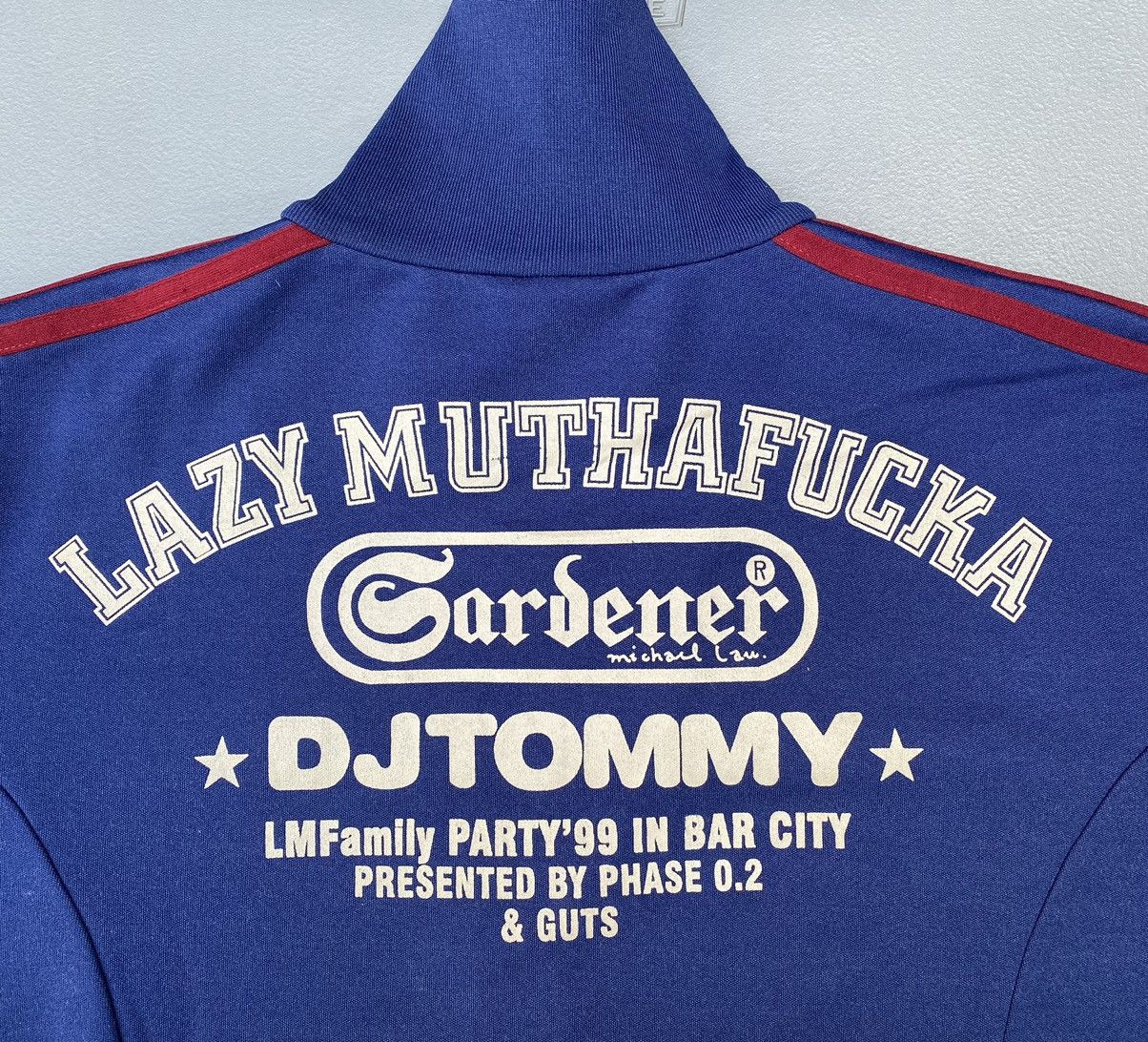 Adidas × Rap Tees × Vintage 1999 Adidas Lazy Muthafucka-DJ Tommy- Exclusive Track Jacket Size US M / EU 48-50 / 2 - 5 Thumbnail