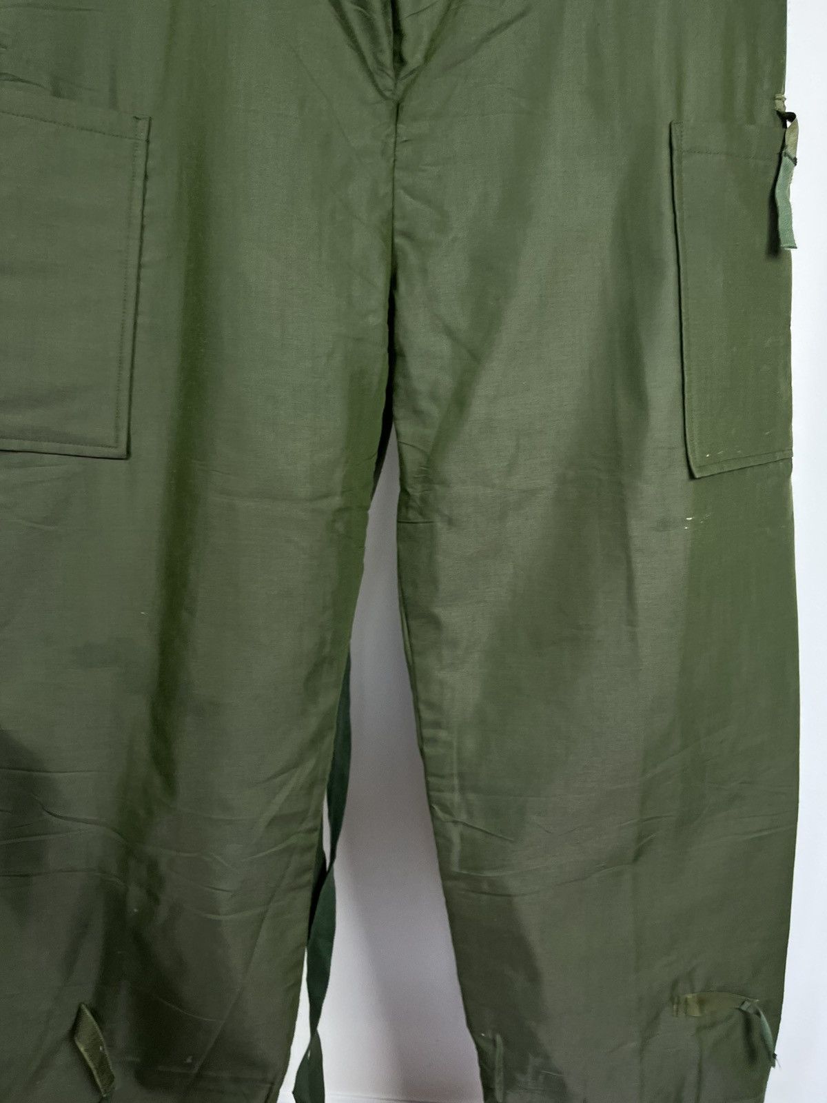 Other Vintage 1982 British Army NBC Mk3 Protective Trousers Green Size US 32 / EU 48 - 6 Thumbnail