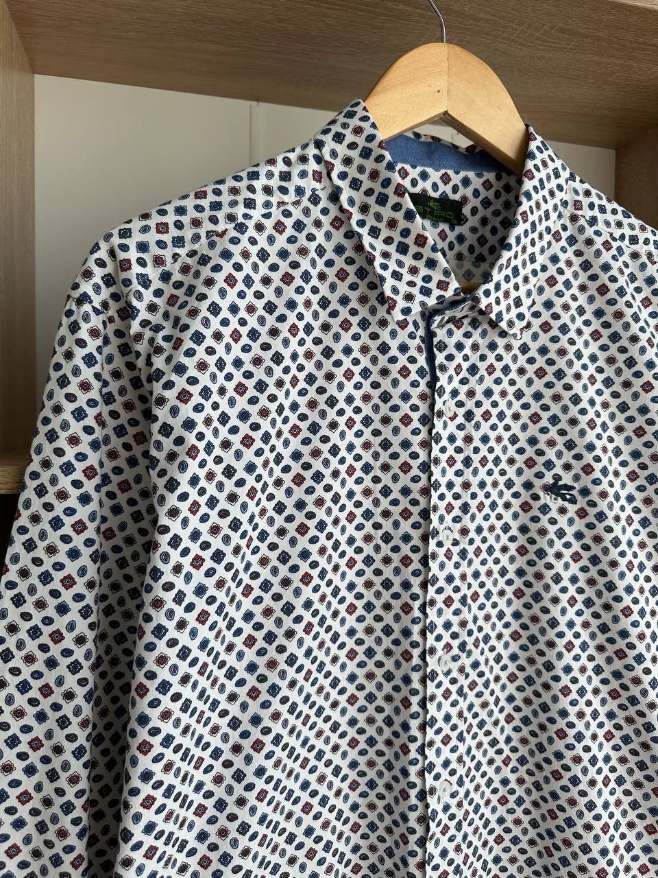 Etro × Vintage Vintage Mens Etro Italy Floral Print Button-Up Shirt Size US M / EU 48-50 / 2 - 11 Thumbnail
