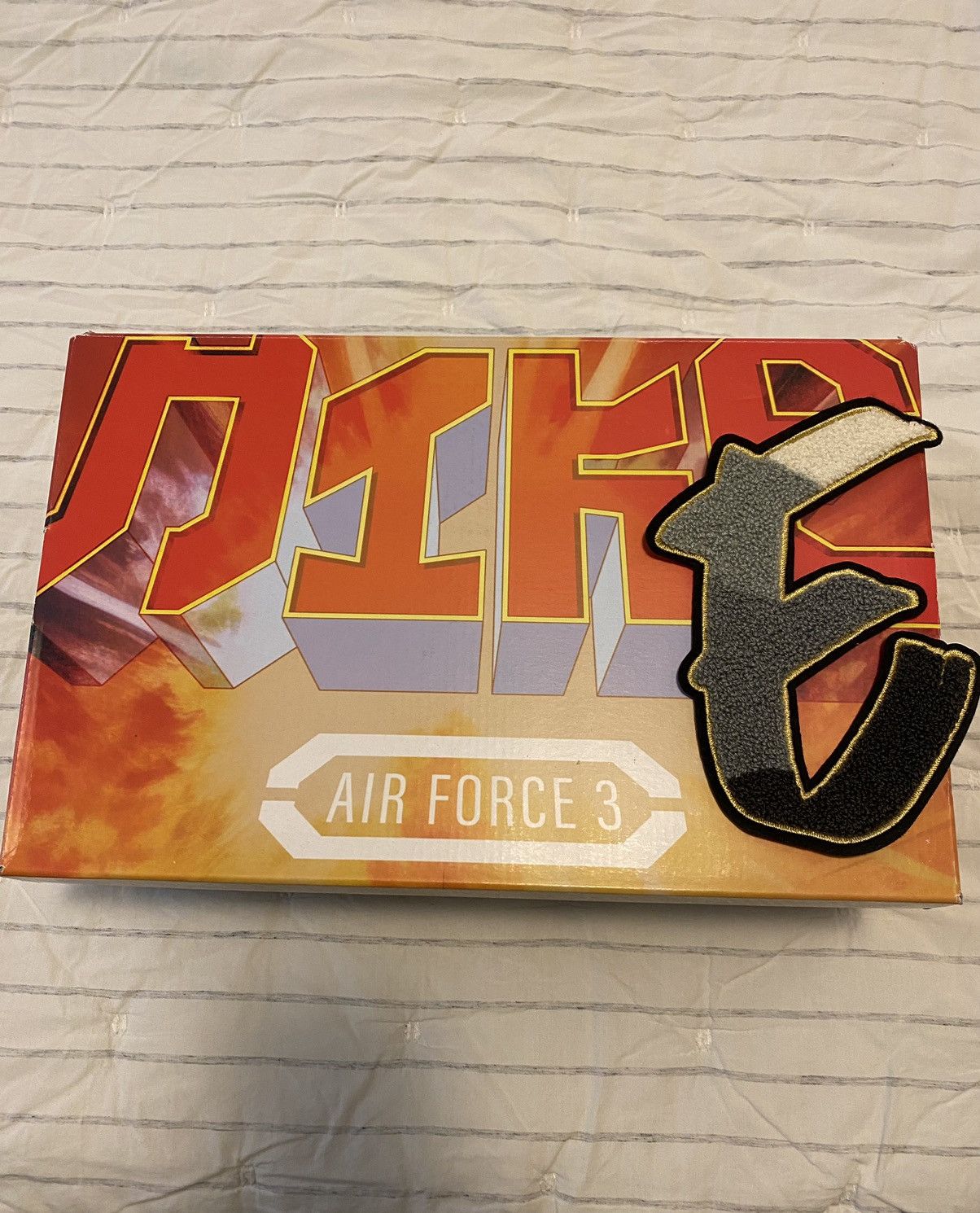 Nike Nike x Nigo Air Force 3 Kintsugi Phantom Sz13 Brand New Size US 13 / EU 46 - 19 Thumbnail