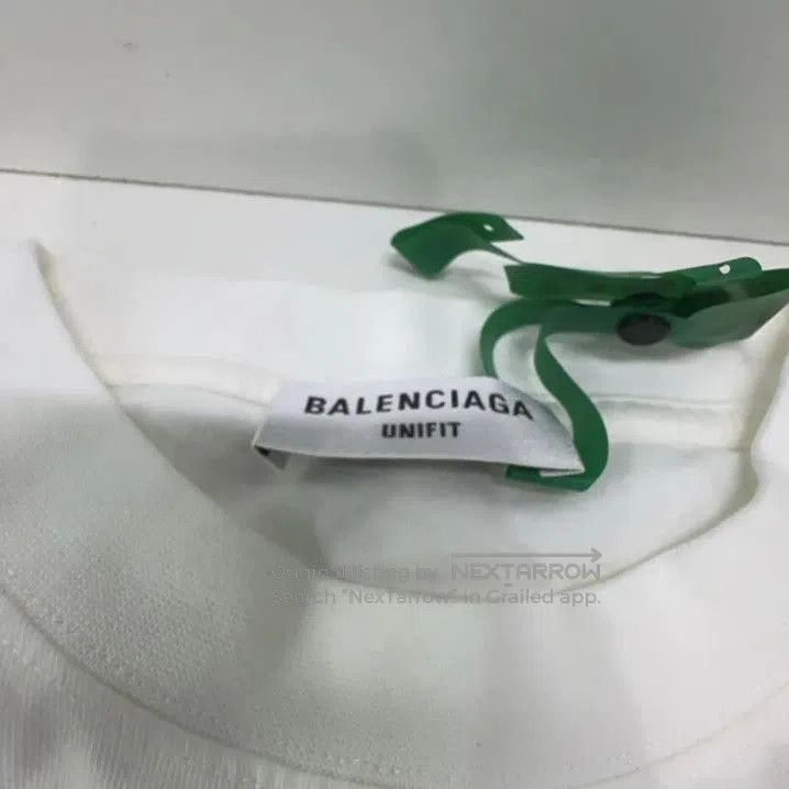 Balenciaga Balenciaga FW21 White Graphic Short Sleeve T. Size US M / EU 48-50 / 2 - 3 Thumbnail
