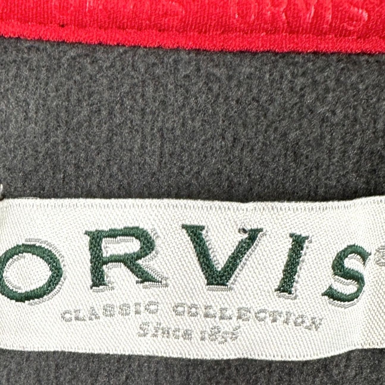 Orvis Orvis Jacket Full Zip Mens Medium Gray Black Gray Colorblock Pockets Long Sleeve Size US M / EU 48-50 / 2 - 5 Thumbnail