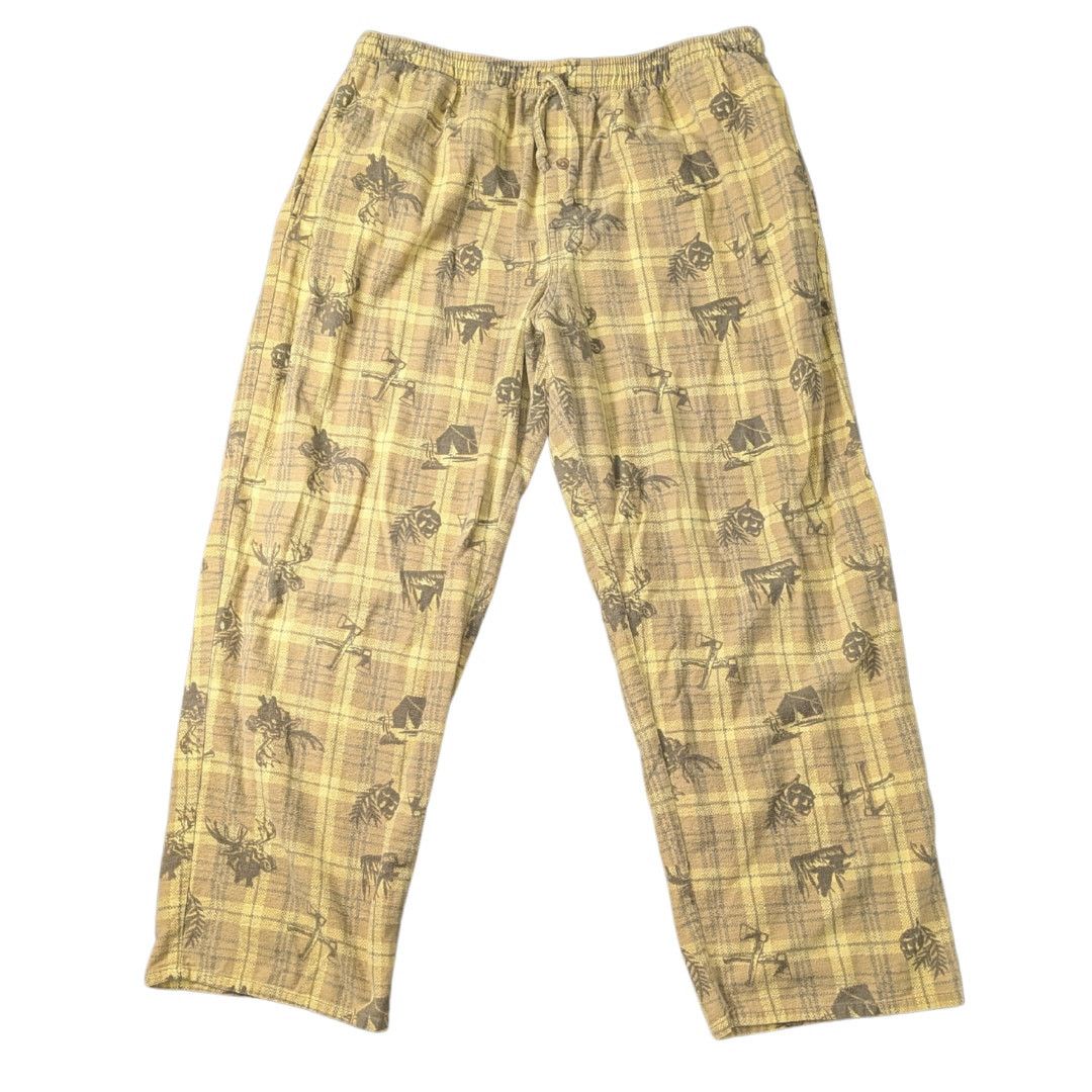 Faded Glory Vintage Faded Glory Camping/Woodland Pattern Pajama Pants Size US 36 / EU 52 - 1 Thumbnail