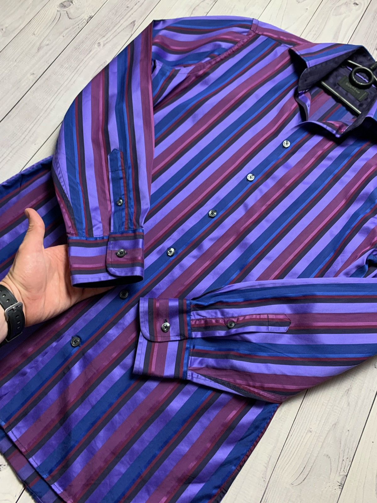 Duchamp Duchamp vintage shirt button up Size M striped Size US M / EU 48-50 / 2 - 3 Thumbnail