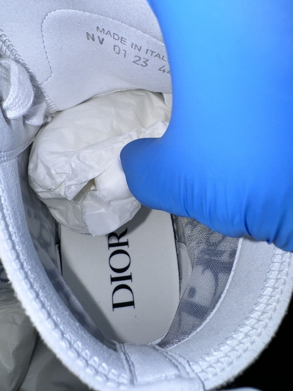 Dior Dior B23 High Oblique Blue/Grey Size US 11 / EU 44 - 10 Thumbnail