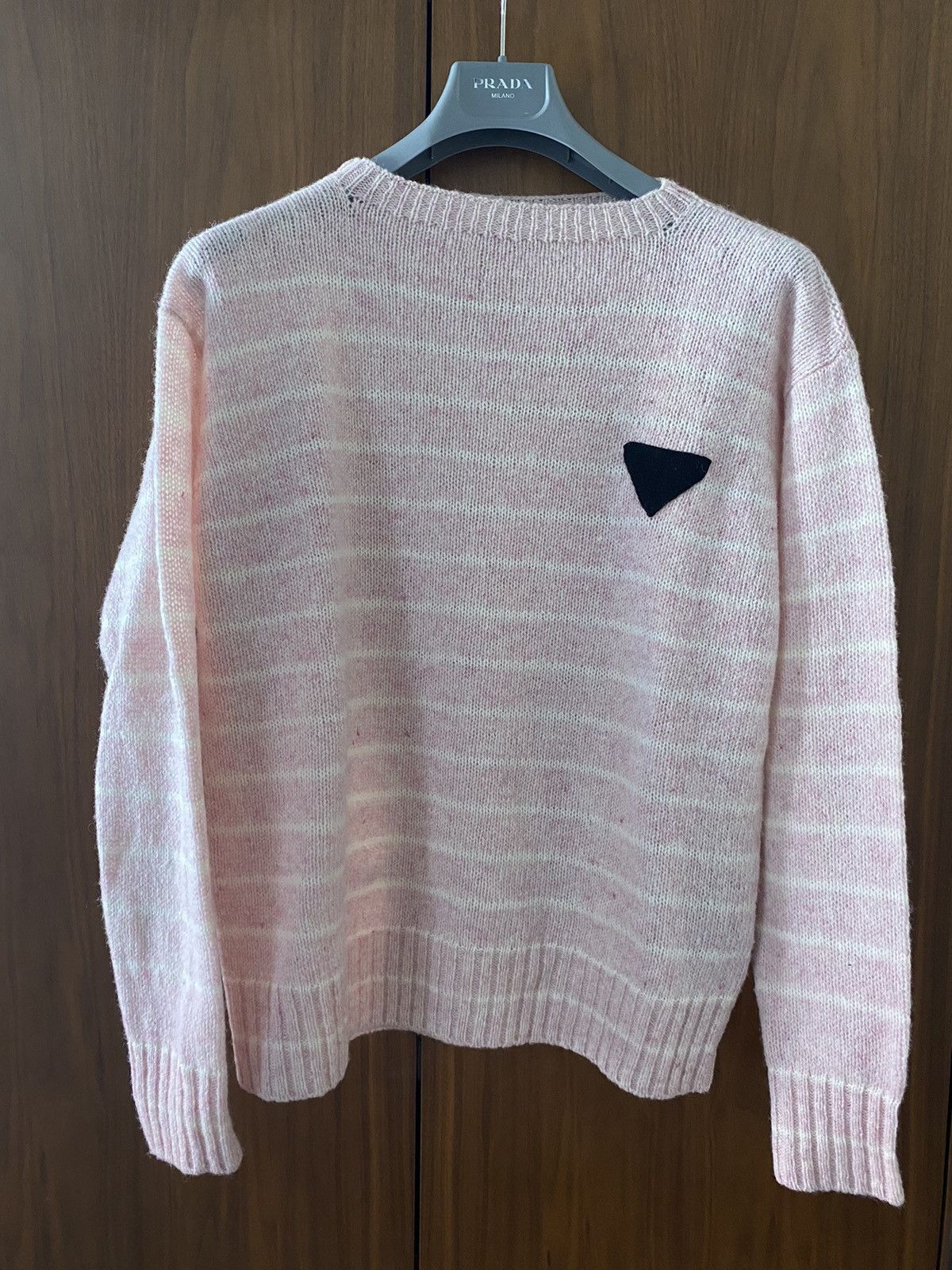 Prada Prada Striped Wool Sweater Size US M / EU 48-50 / 2 - 1 Thumbnail