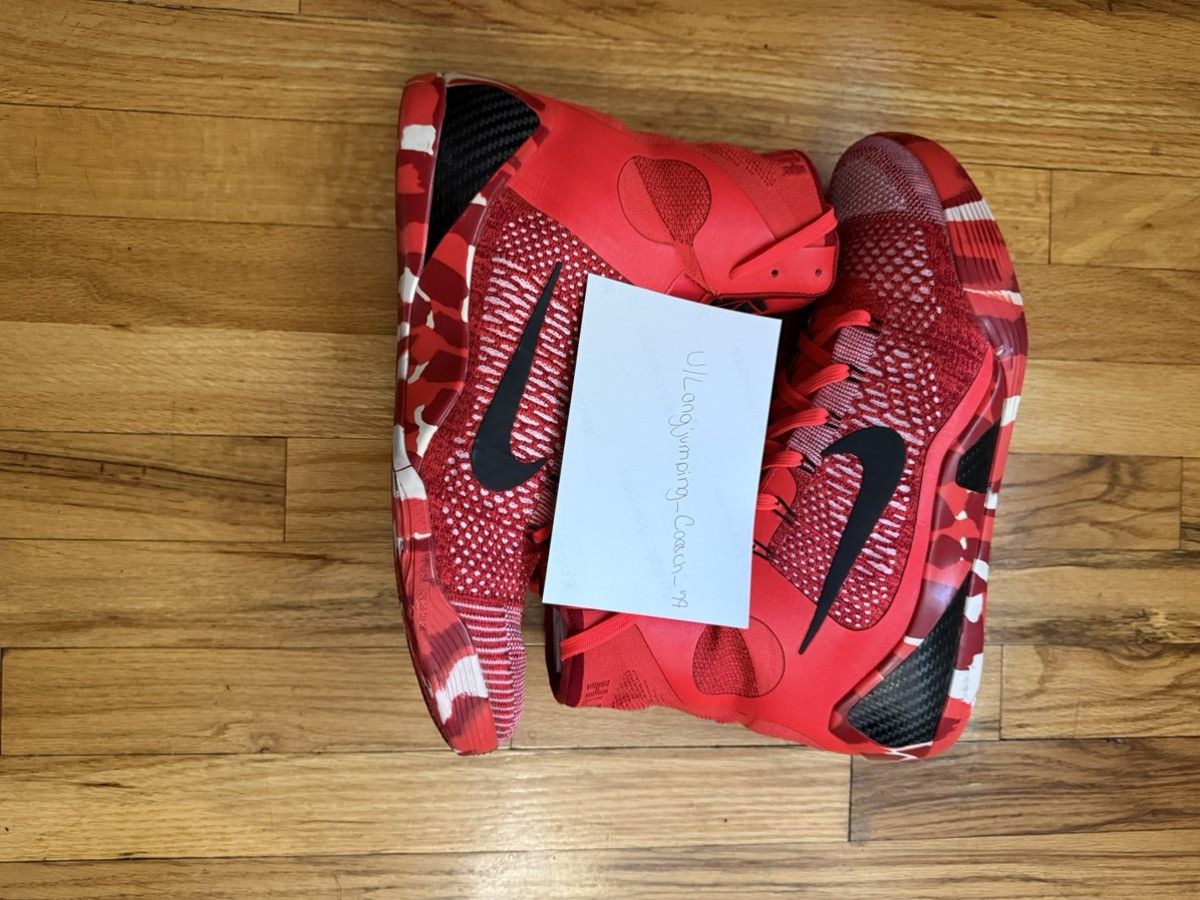 Nike 2014 Nike Kobe Elite 9’s ‘Christmas’ Size US 14 / EU 47 - 2 Thumbnail