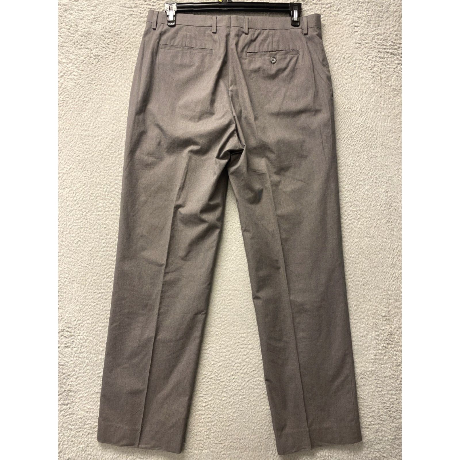 Banana Republic Banana Republic Dress Pants Mens 34x34 Gray Cotton 164-14 Size US 34 / EU 50 - 6 Thumbnail