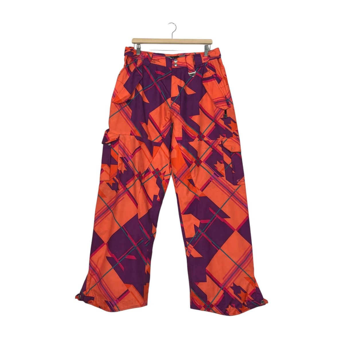 Oakley 🔥VINTAGE OVERSIZED PANTS CARGO CAMO OAKLEY ISSEY MIYAKE Size US 34 / EU 50 - 3 Thumbnail