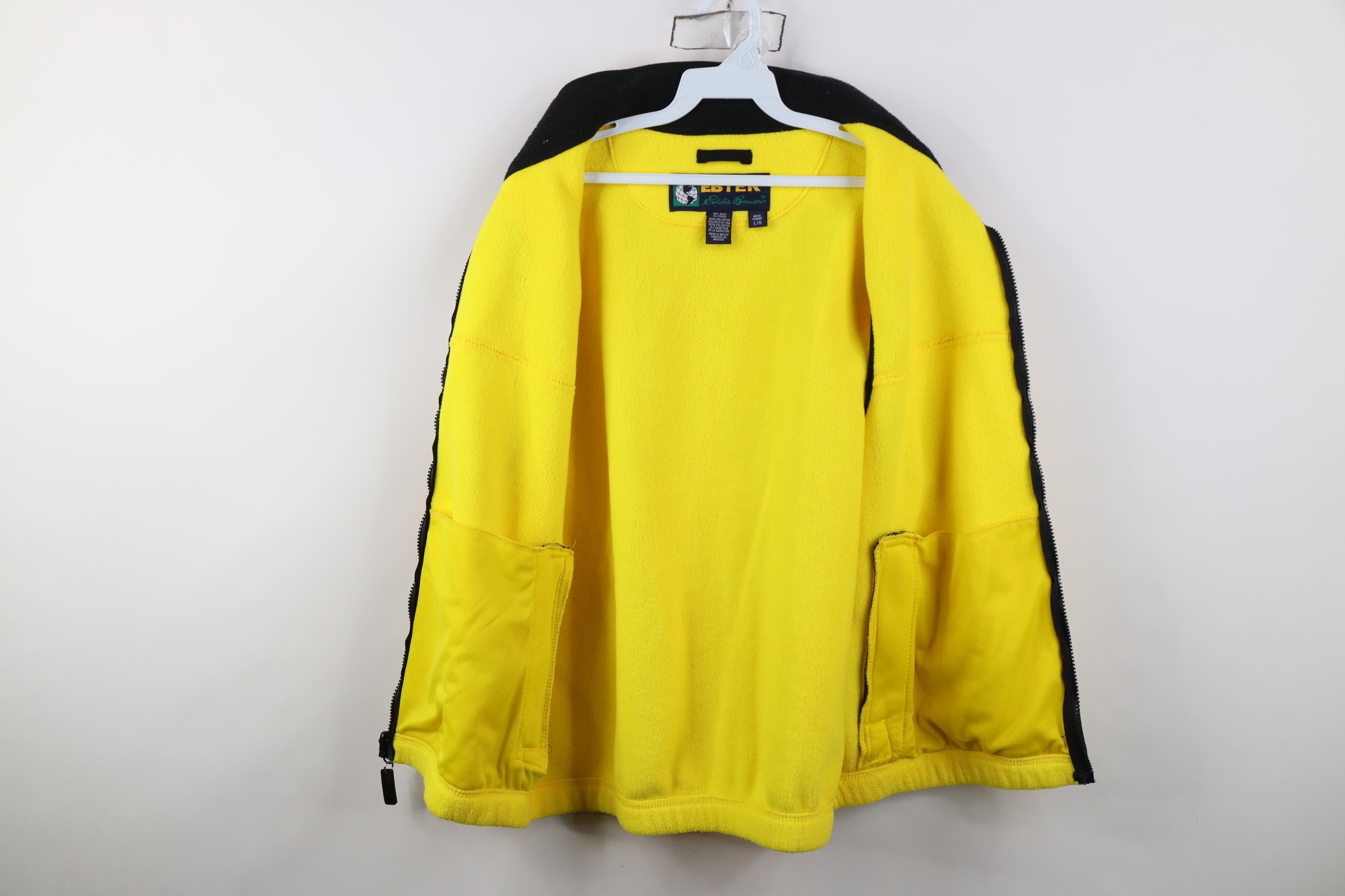 Eddie Bauer Vintage 90s Eddie Bauer EbTek Full Zip Fleece Vest Jacket Size US L / EU 52-54 / 3 - 7 Thumbnail