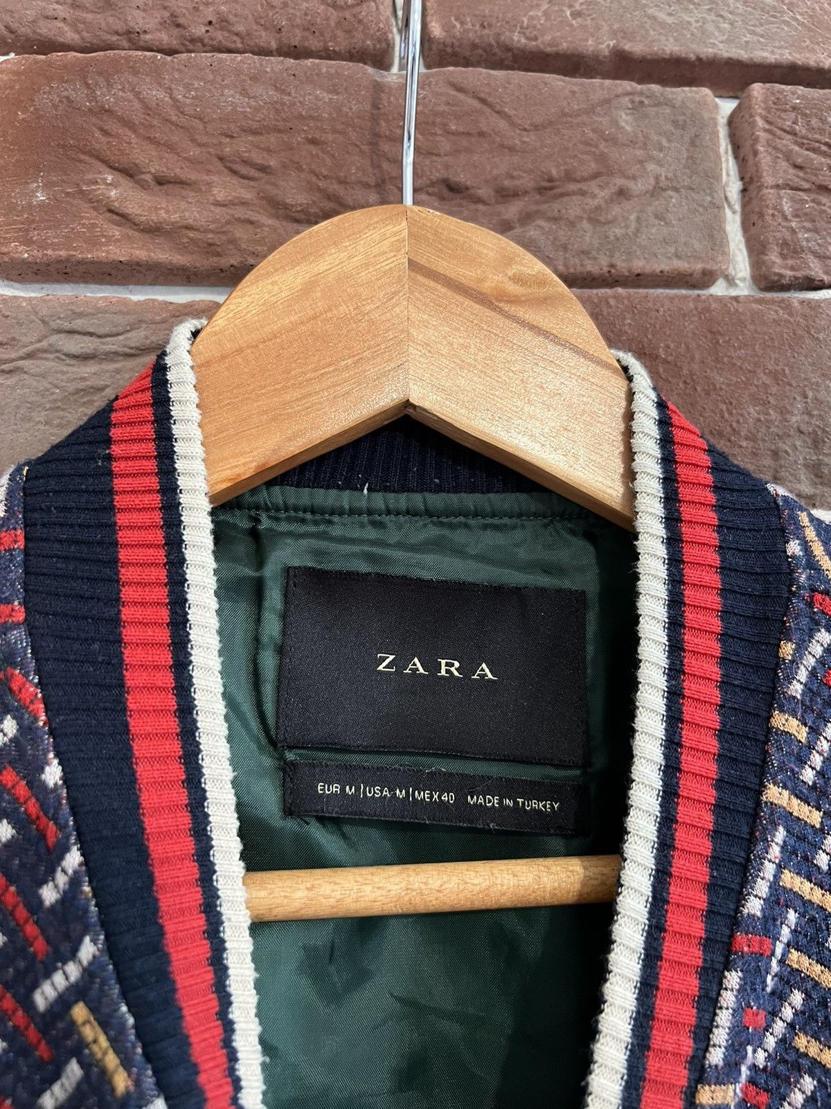 Zara Zara Patches Knitted Bomber Jacket Like SLP Gucci M Size US M / EU 48-50 / 2 - 5 Thumbnail
