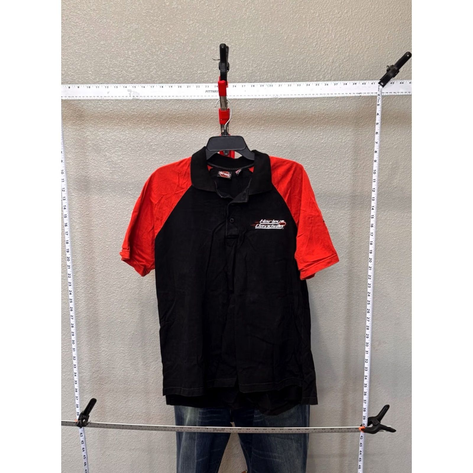 Harley Davidson Harley Davidson Cerini POLO SHIRT Large L Mens Color Sharp Size US L / EU 52-54 / 3 - 2 Thumbnail