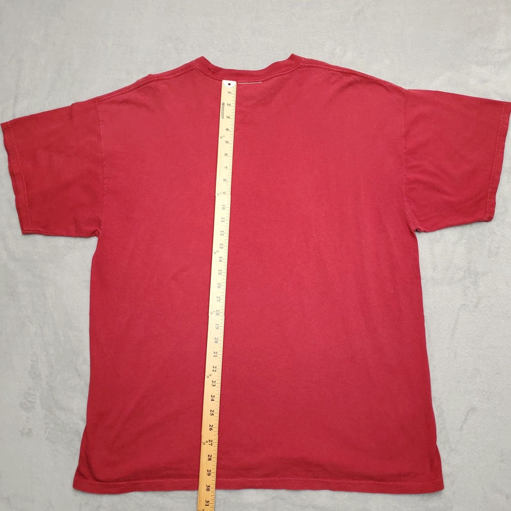 Vintage Jackson Hole Wyoming Shirt Mens XL Red Tourist Moose Back Country Classic Casual Shirt Size US XL / EU 56 / 4 - 6 Thumbnail