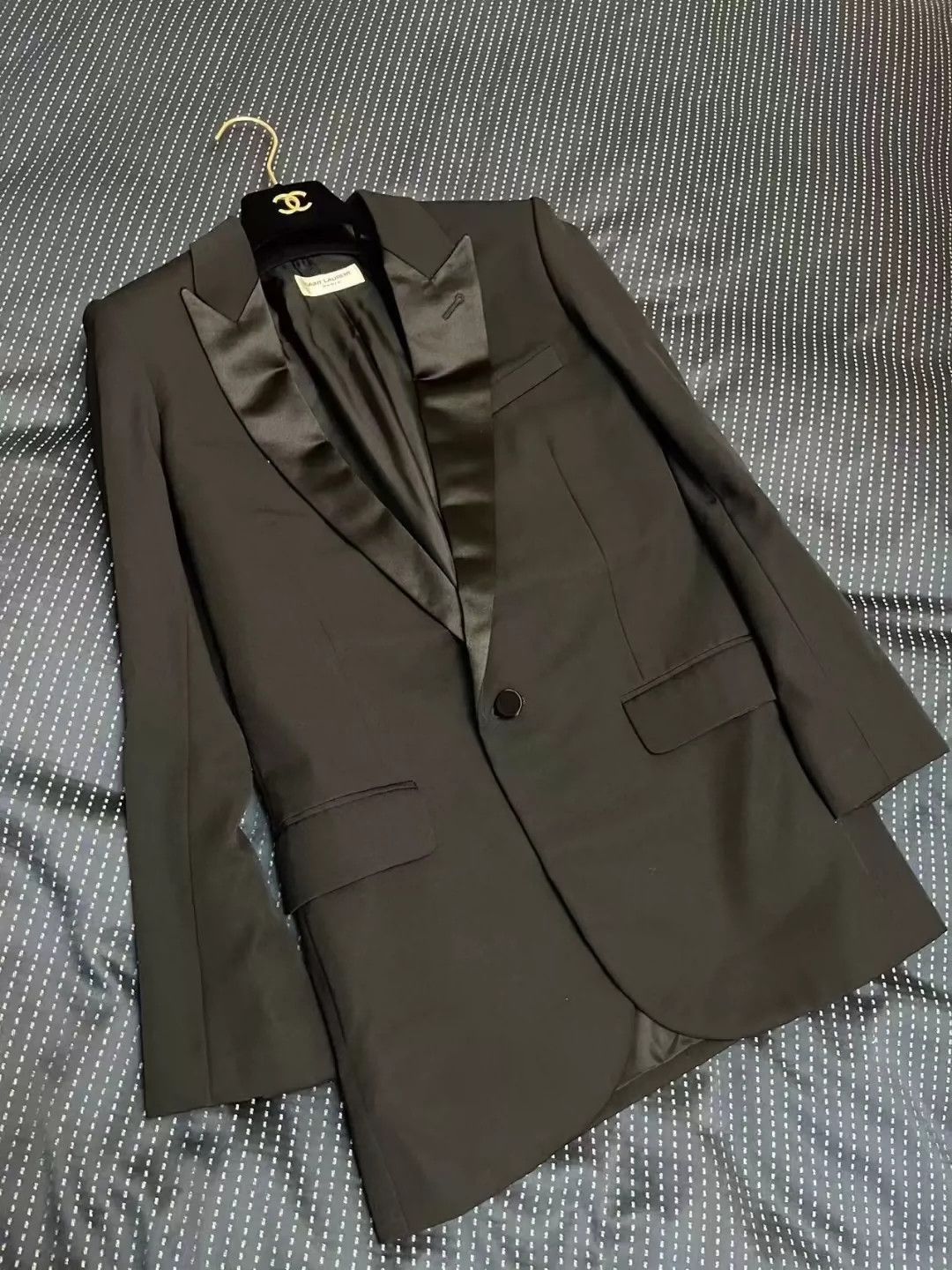 Saint Laurent Paris Saint Laurent Paris Men's Classic Suit Jacket Size US XS / EU 42 / 0 - 1 Thumbnail