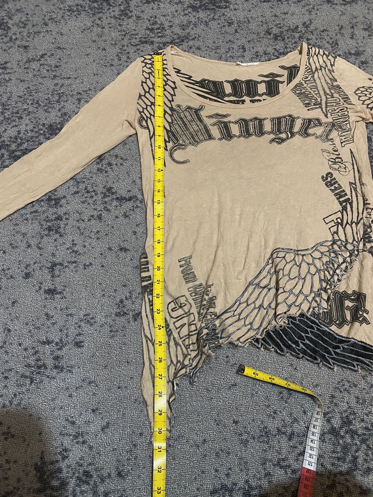 Hysteric Glamour × If Six Was Nine × Le Grande Bleu (L.G.B.) 2000s unbalance ifsixwasnine lgb style long sleeve Size US M / EU 48-50 / 2 - 11 Thumbnail