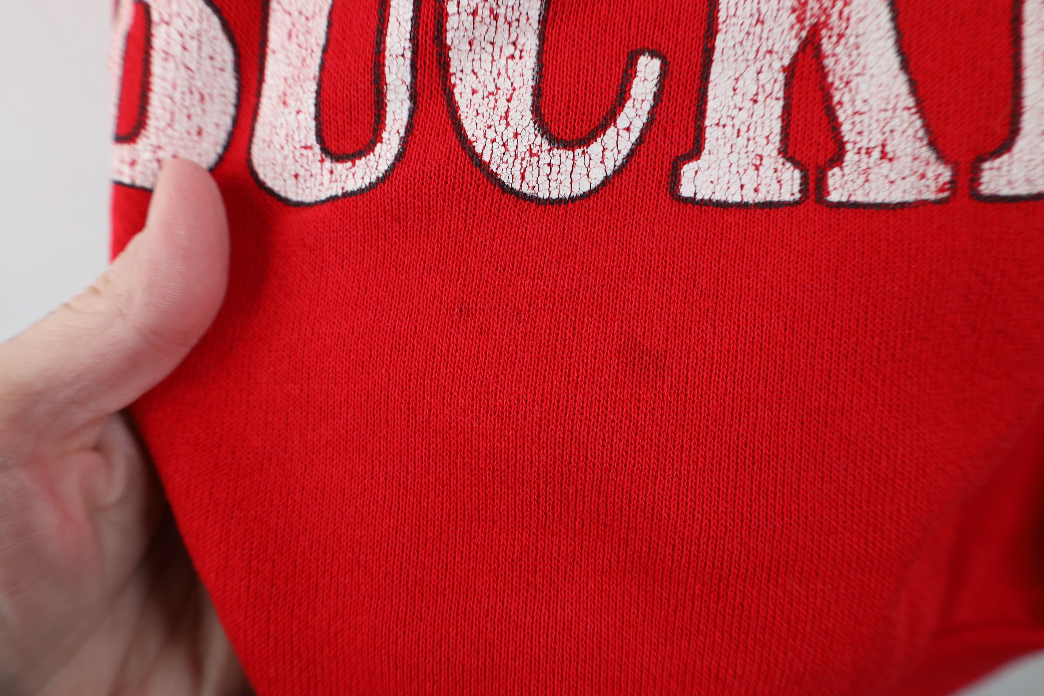 Vintage Vintage 70s 80s Ohio State University Crewneck Sweatshirt Size L / US 10 / IT 46 - 5 Thumbnail