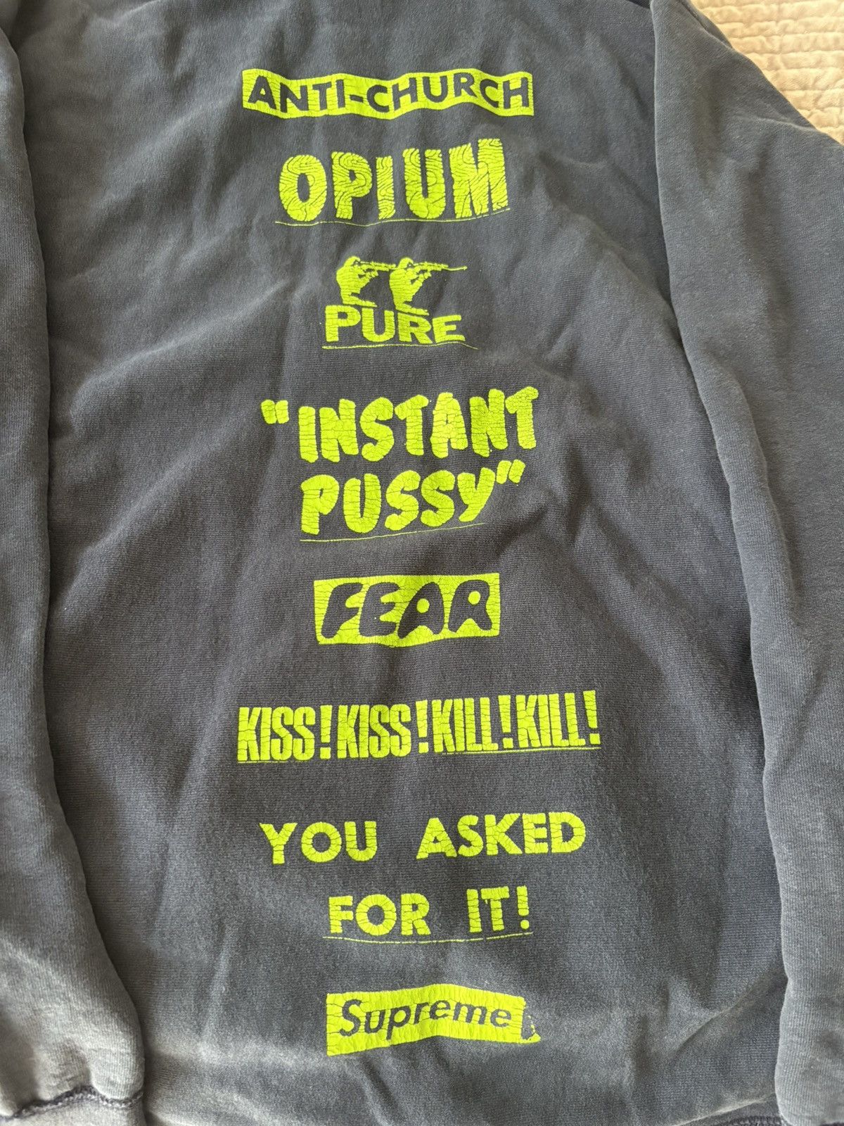 Supreme Supreme SS16 Pure Fear Opium Hoodie Size US L / EU 52-54 / 3 - 8 Thumbnail