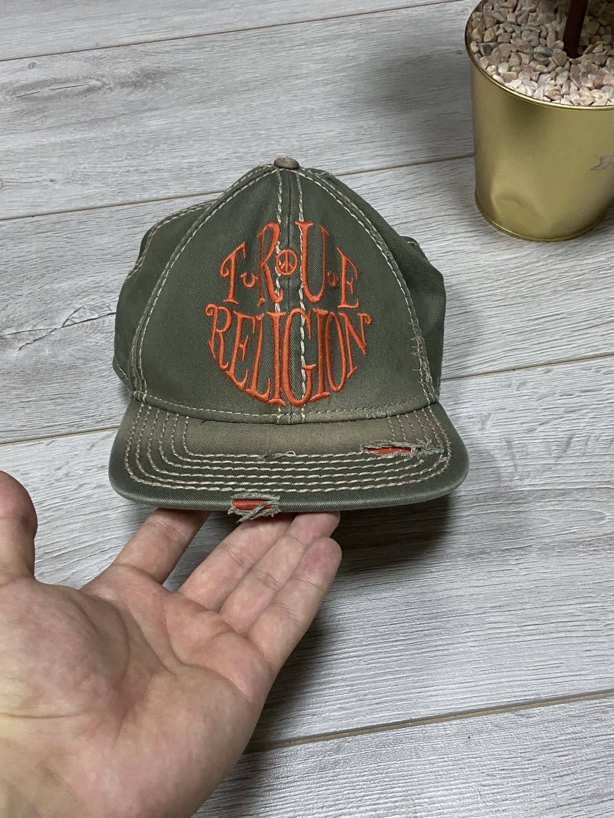 True Religion True Religion vintage USA horseshoe stitched cap SnapBack Size ONE SIZE - 2 Thumbnail
