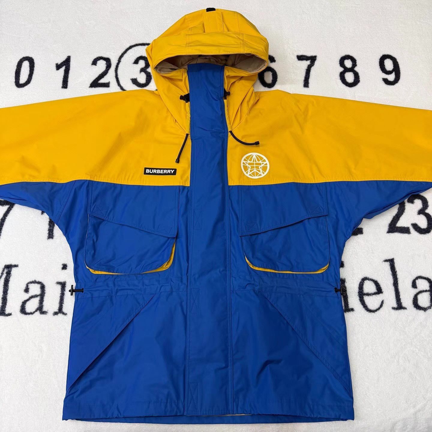 Burberry Multi-Color Hooded Light Jacket, Size M Size US M / EU 48-50 / 2 - 1 Thumbnail