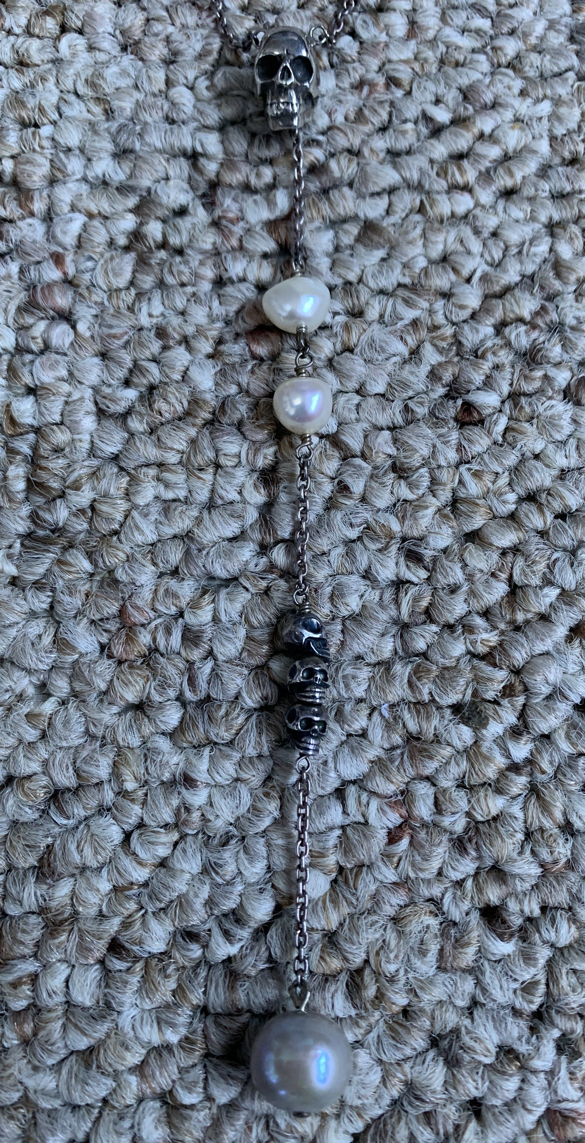 Hysteric Glamour Hysteric Glamour Sterling Silver Freshwater Pearl Necklace Size ONE SIZE - 5 Thumbnail