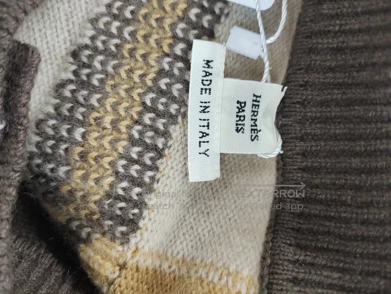 Hermes Hermes Color Block Cashmere Cardigan Size XS / US 0-2 / IT 36-38 - 3 Thumbnail