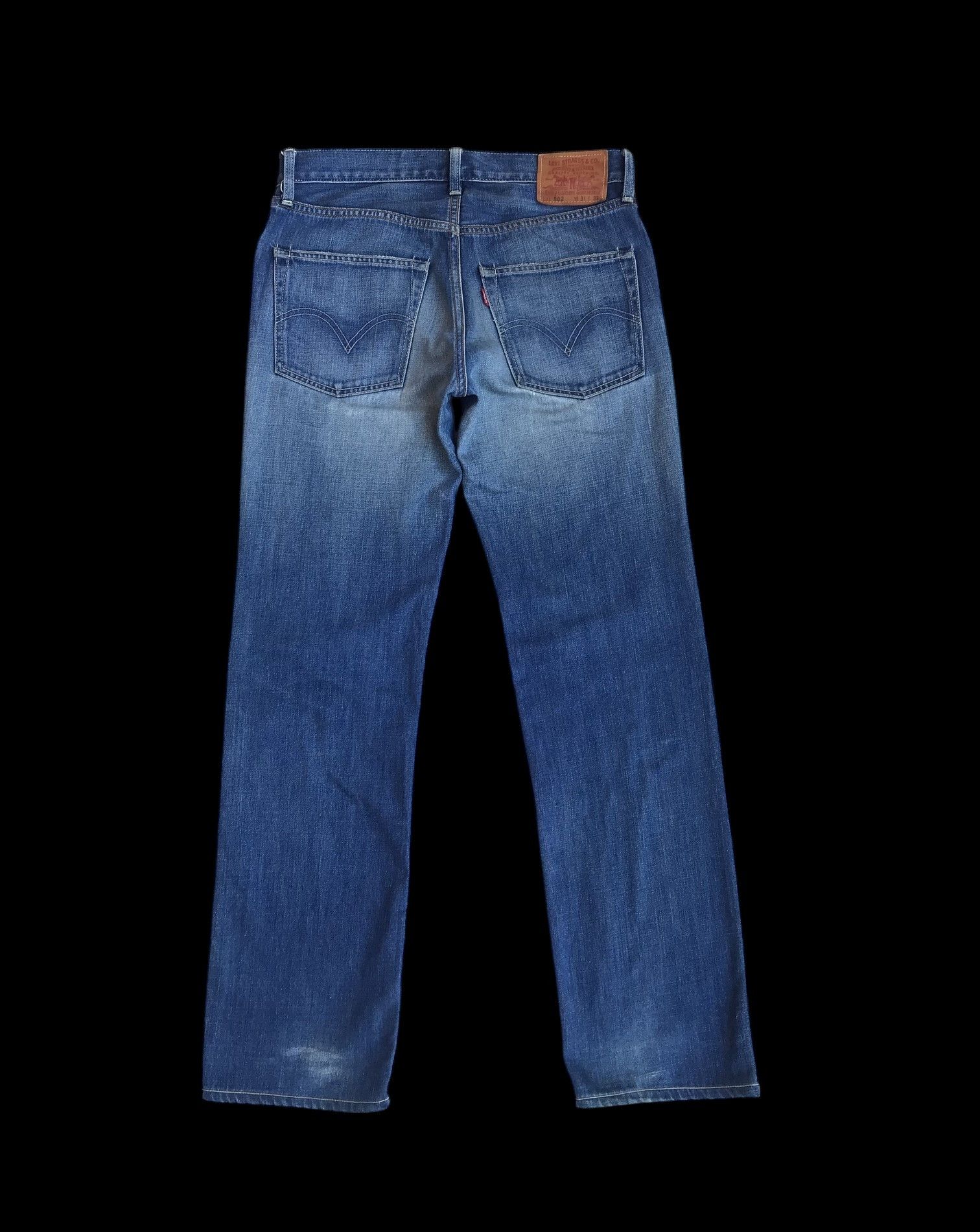 Levi's Vintage Levis 502 JAPAN selvedged distressed jean W31x31.5 Size US 31 - 9 Thumbnail