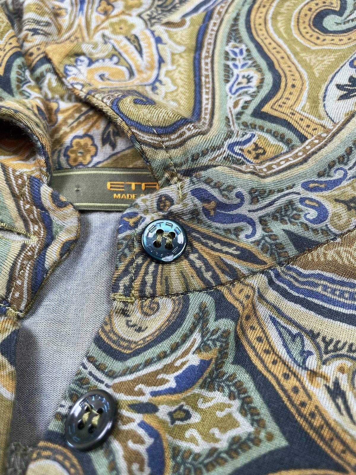 Etro Women's ETRO Milano Paisley Viscose Long LS Dress Size 42 Size M / US 6-8 / IT 42-44 - 12 Thumbnail