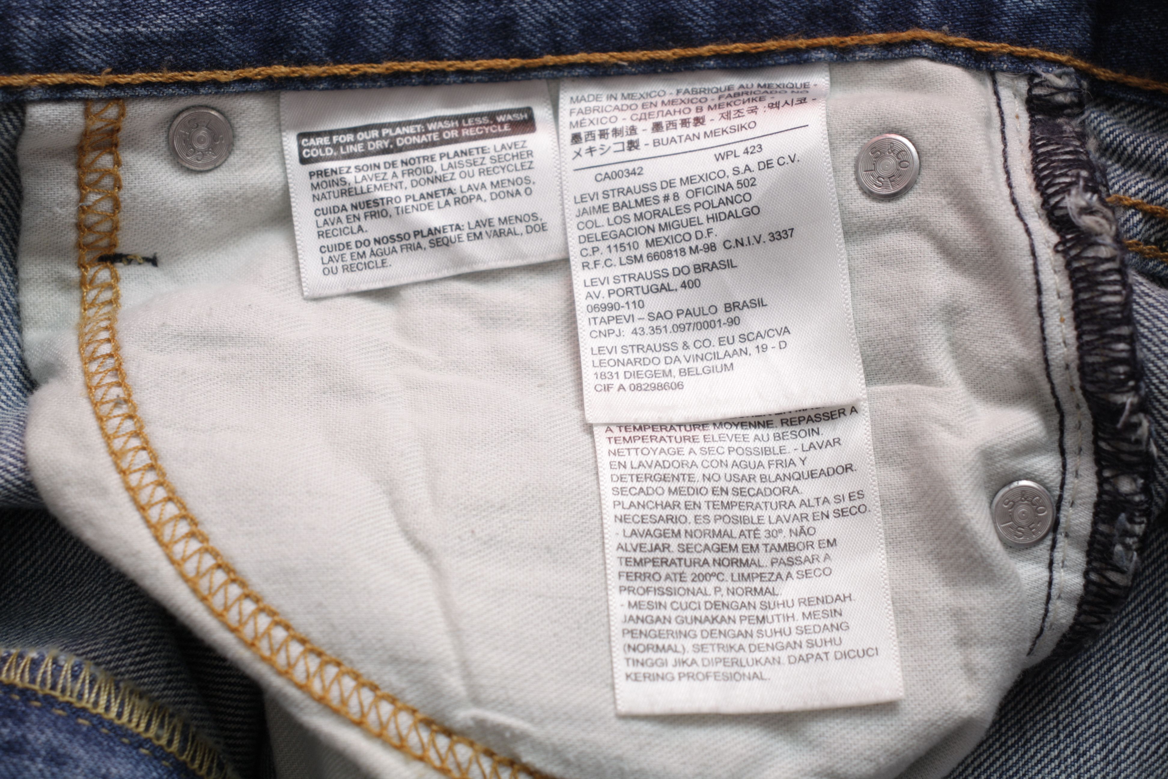 Levi's Distressed Levi’s 522 Mens 30W 30L Size US 30 / EU 46 - 16 Thumbnail
