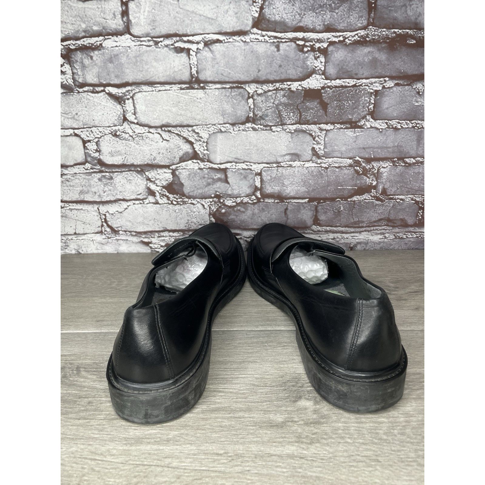Mephisto Mephisto Black Leather Penny Loafers Slip on Comfort Shoes M Size US 11.5 / EU 44-45 - 4 Thumbnail