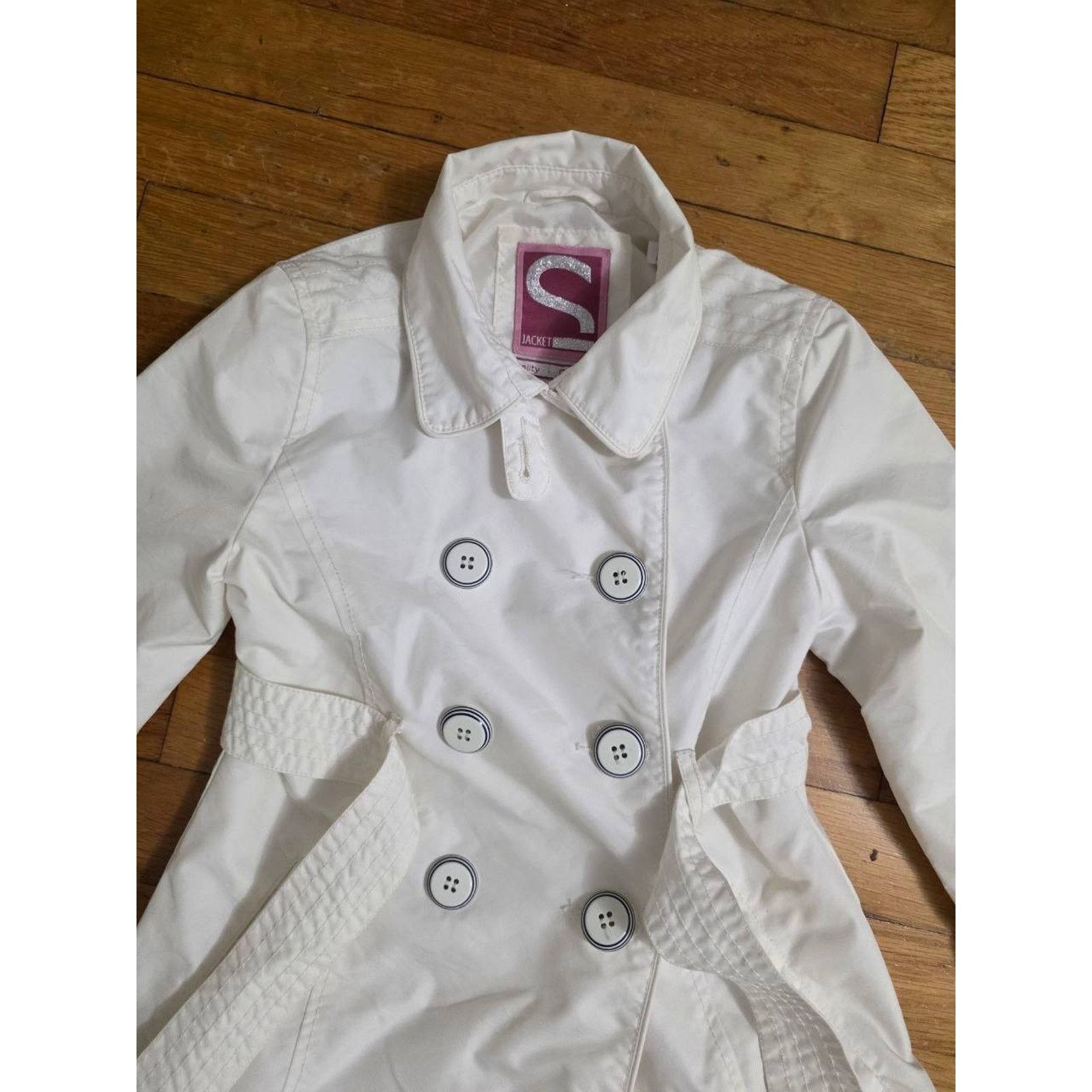 Sarah Pacini Sarahanda Jacket Short Collared Coat with Belt 5 y A001156 Size 26 - 3 Thumbnail