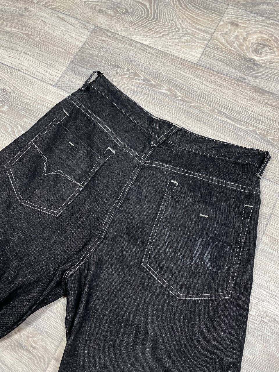 Versace Versace VJC Denim Women's Bell Bottom Black Cotton Jeans Size 30" / US 8 / IT 44 - 5 Thumbnail