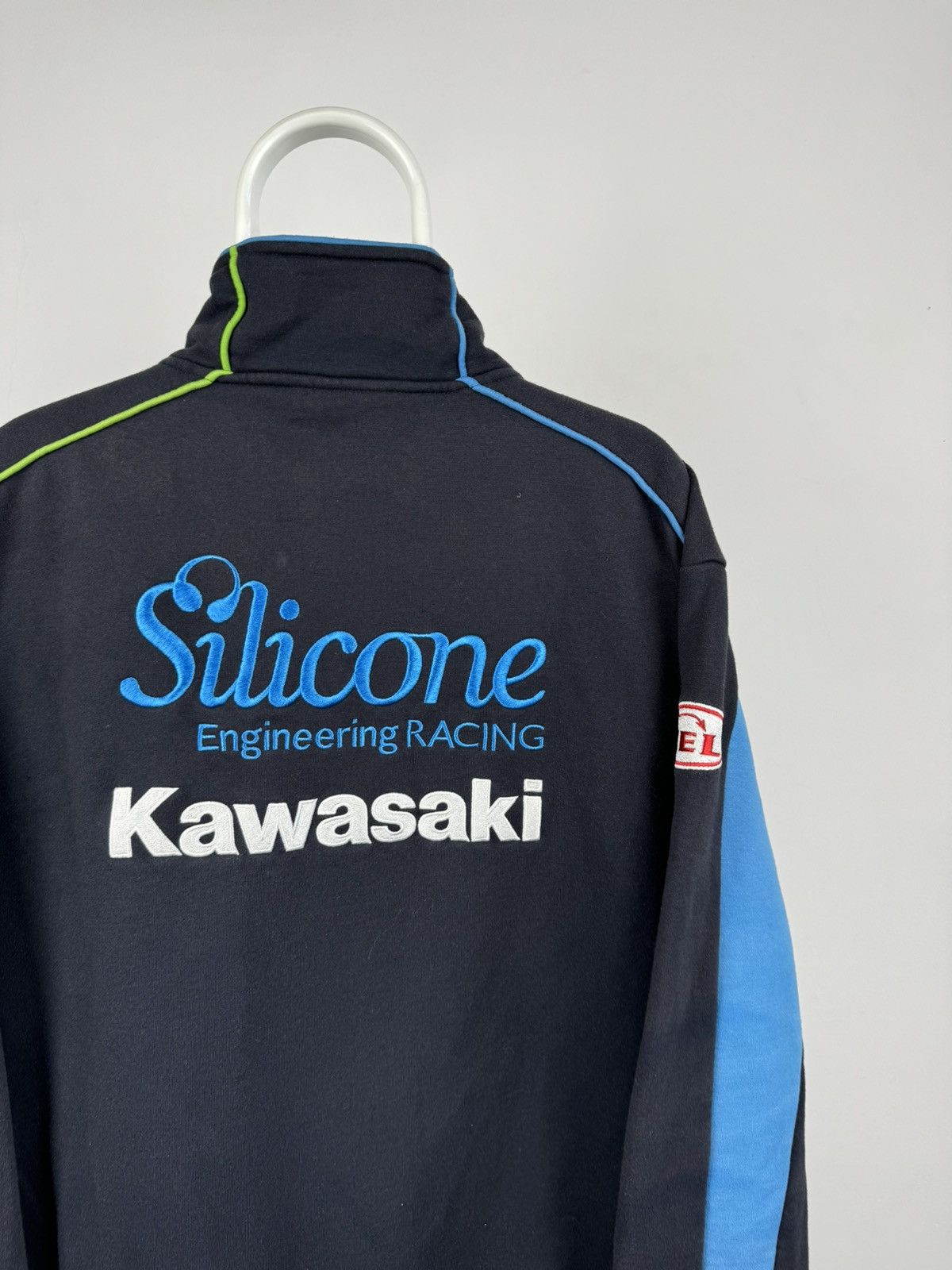 Vintage Vintage Kawasaki Racing Embroidered Multi Logo Full Zip Size US XXL / EU 58 / 5 - 4 Thumbnail