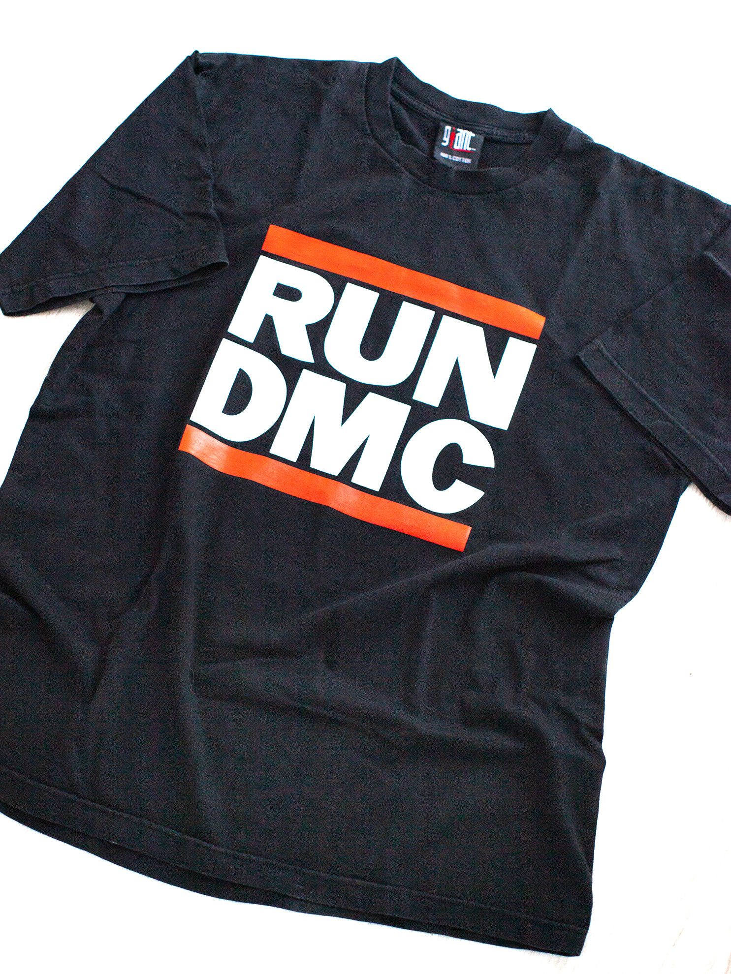 Rap Tees Vintage Mid 00s+ Reprint Run DMC Rap Tee Hip-Hop T-shirt Size US L / EU 52-54 / 3 - 1 Thumbnail