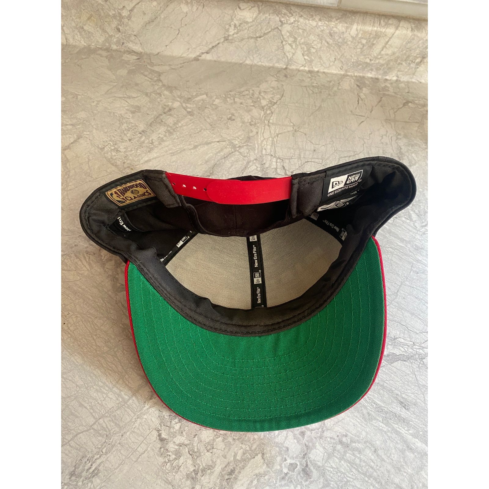New Era Miami Heat New Era Hardwood Classics Snapback Hat Size ONE SIZE - 6 Thumbnail