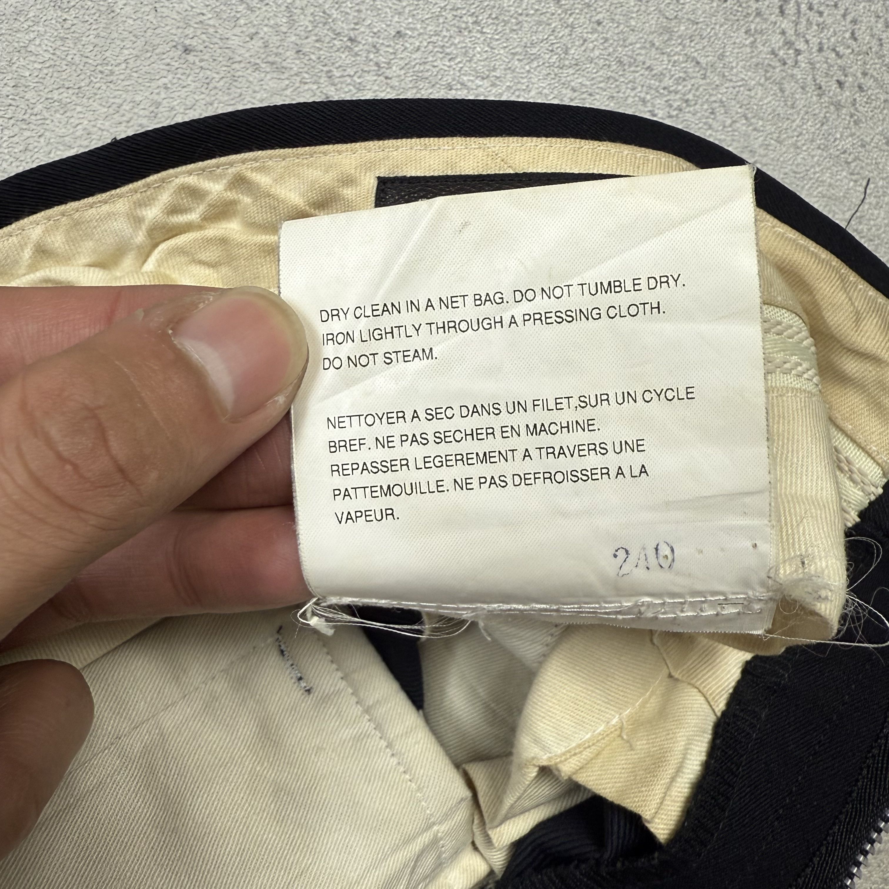 Comme des Garcons CDG Tailored Pants AD2005 Comme Des Garcons Homme Plus Size US 31 - 10 Thumbnail