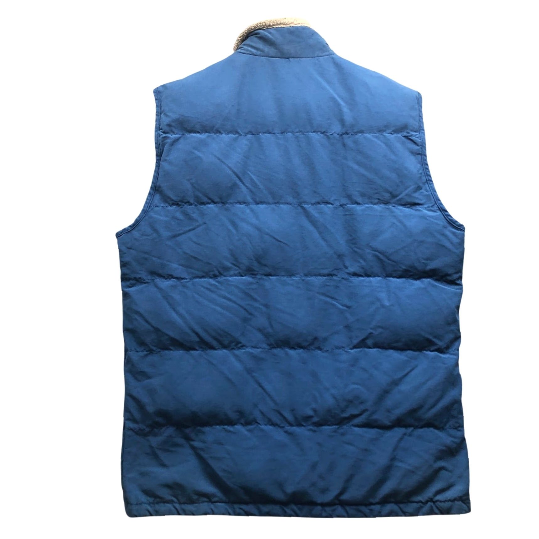 Lucky Brand Vintage Lucky Brand Quilted Puffer Vest Jacket Mens Small S Fleece Collar Blue Vest Mens S Blue Quilted Puffer Vintage Lucky Brand Size US S / EU 44-46 / 1 - 5 Thumbnail