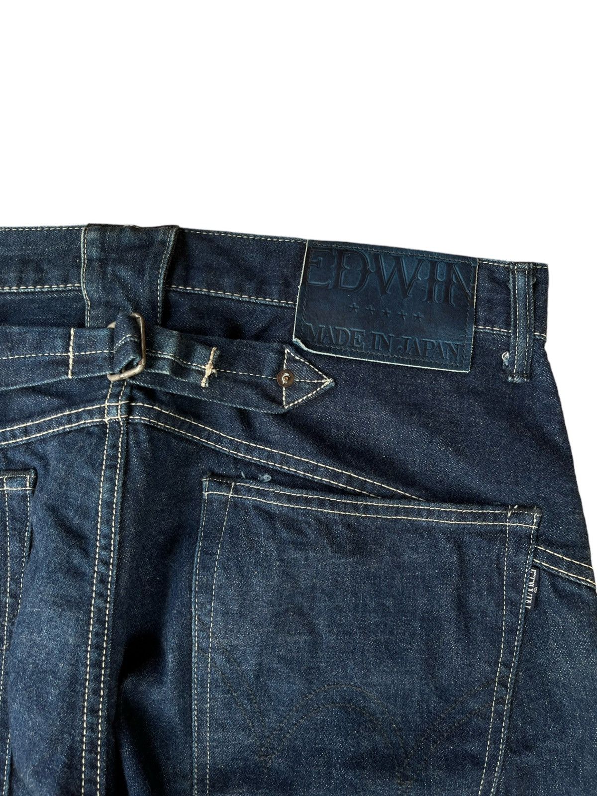 Edwin × Vintage Super rare💥 Edwin 5052D Orange Line Selvedge Size US 34 / EU 50 - 8 Thumbnail
