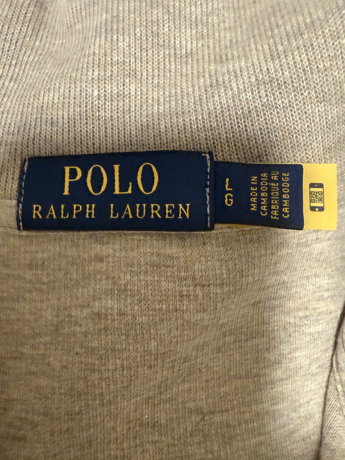 Polo Ralph Lauren POLO RALPH LAUREN Double-knit Quarter-Zip Size US L / EU 52-54 / 3 - 3 Thumbnail