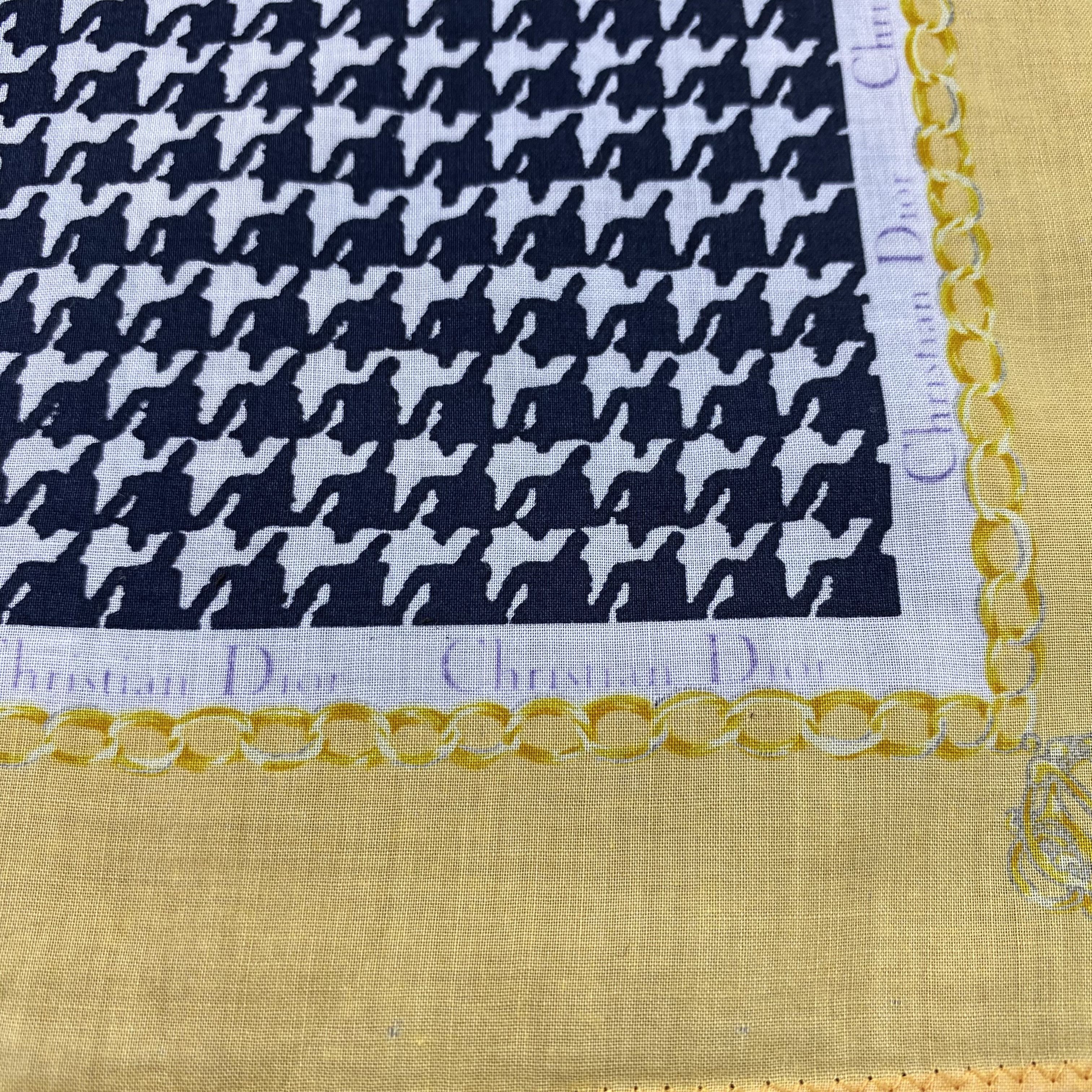 Vintage Christian Dior Handkerchief / Bandana / Neckerchief-B2212 Size ONE SIZE - 5 Thumbnail