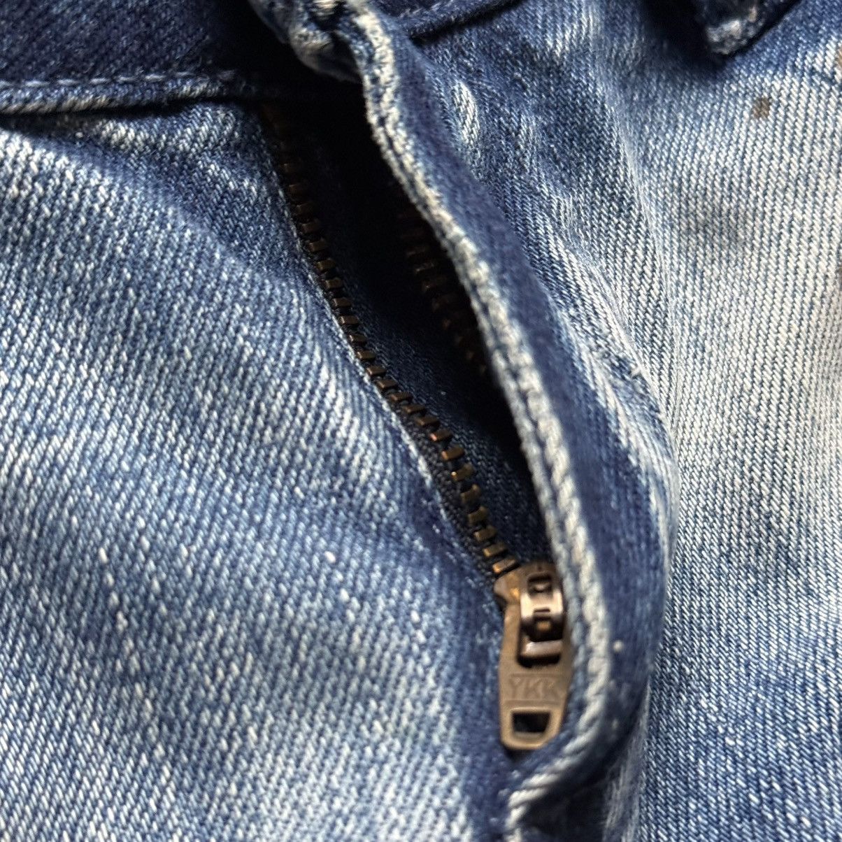Dolce & Gabbana 📌 Vintage Dolce&Gabbana Archive 00s Y2K Distressed Jeans Size 26" / US 2 / IT 38 - 9 Thumbnail