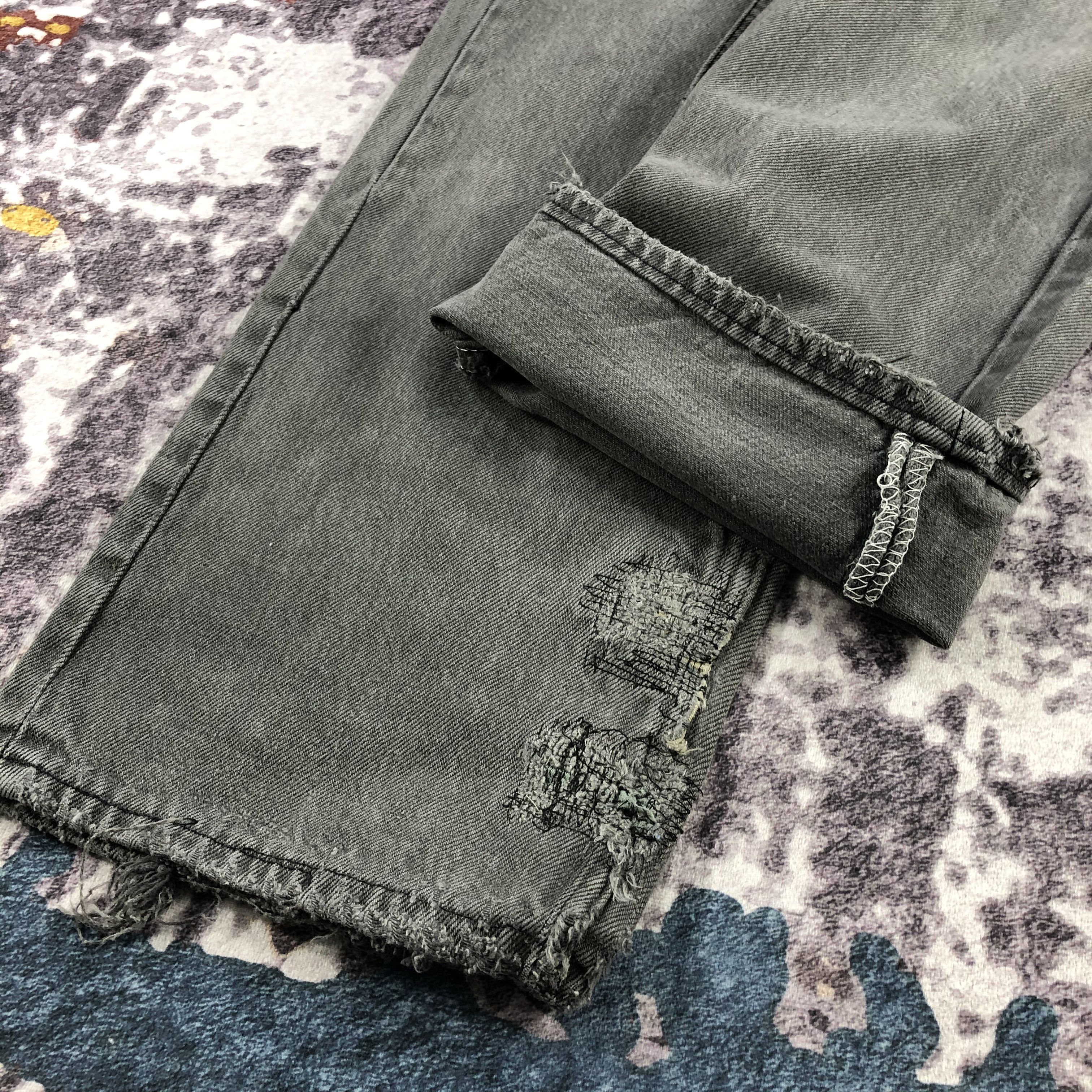 Levi's Vintage 90s Sunfaded Levis 501 Jeans-JM2290 Size US 33 - 10 Thumbnail