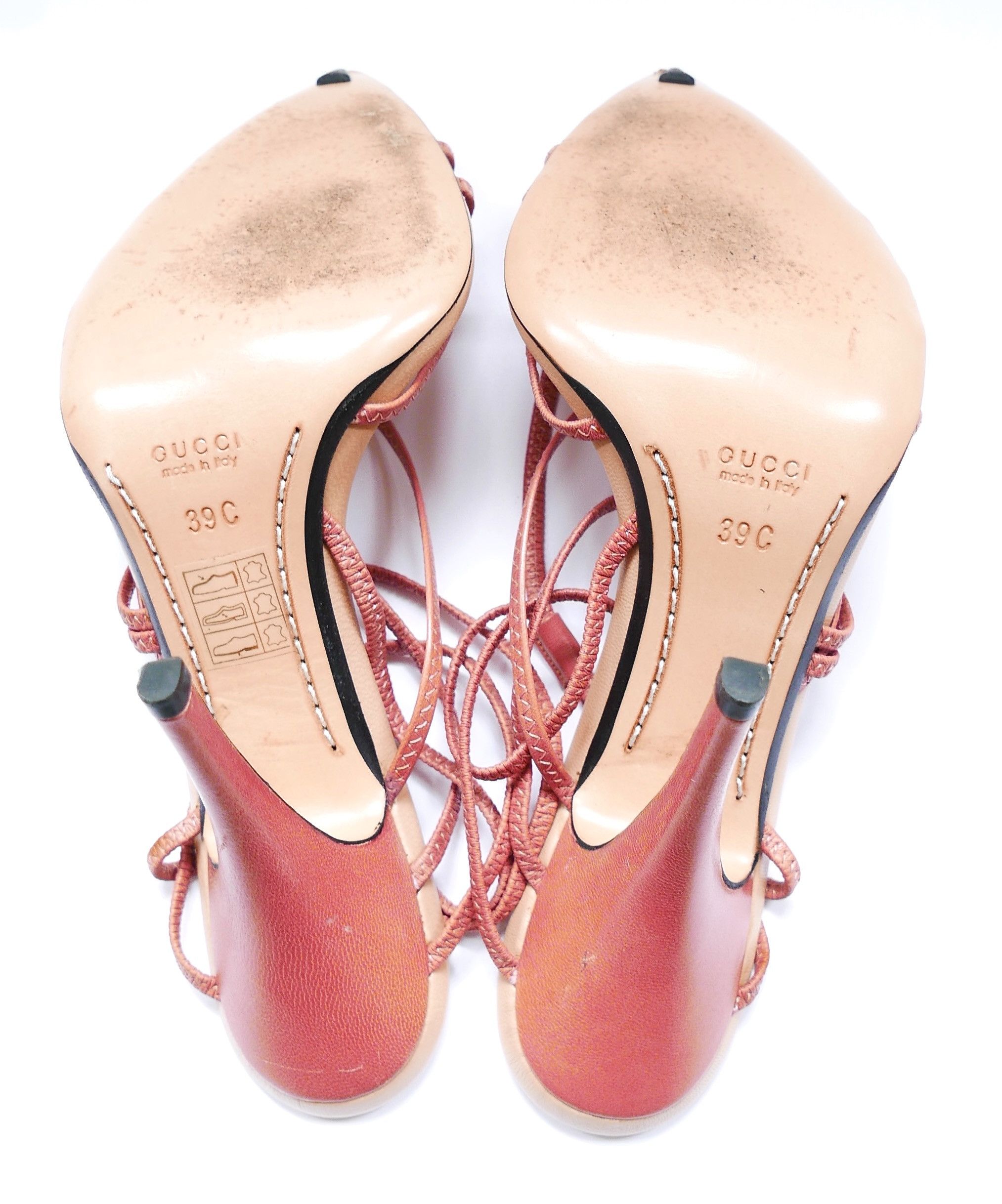 Gucci Gucci Tom Ford Spring 2003 Pointed Sole Multi Strap Sandals Size US 9 / IT 39 - 5 Thumbnail