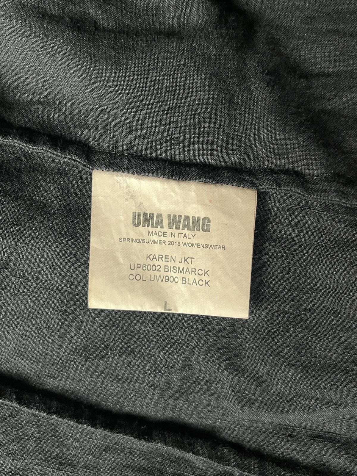 Uma Wang Uma Wang Karen Linen Jacket Size L / US 10 / IT 46 - 6 Thumbnail